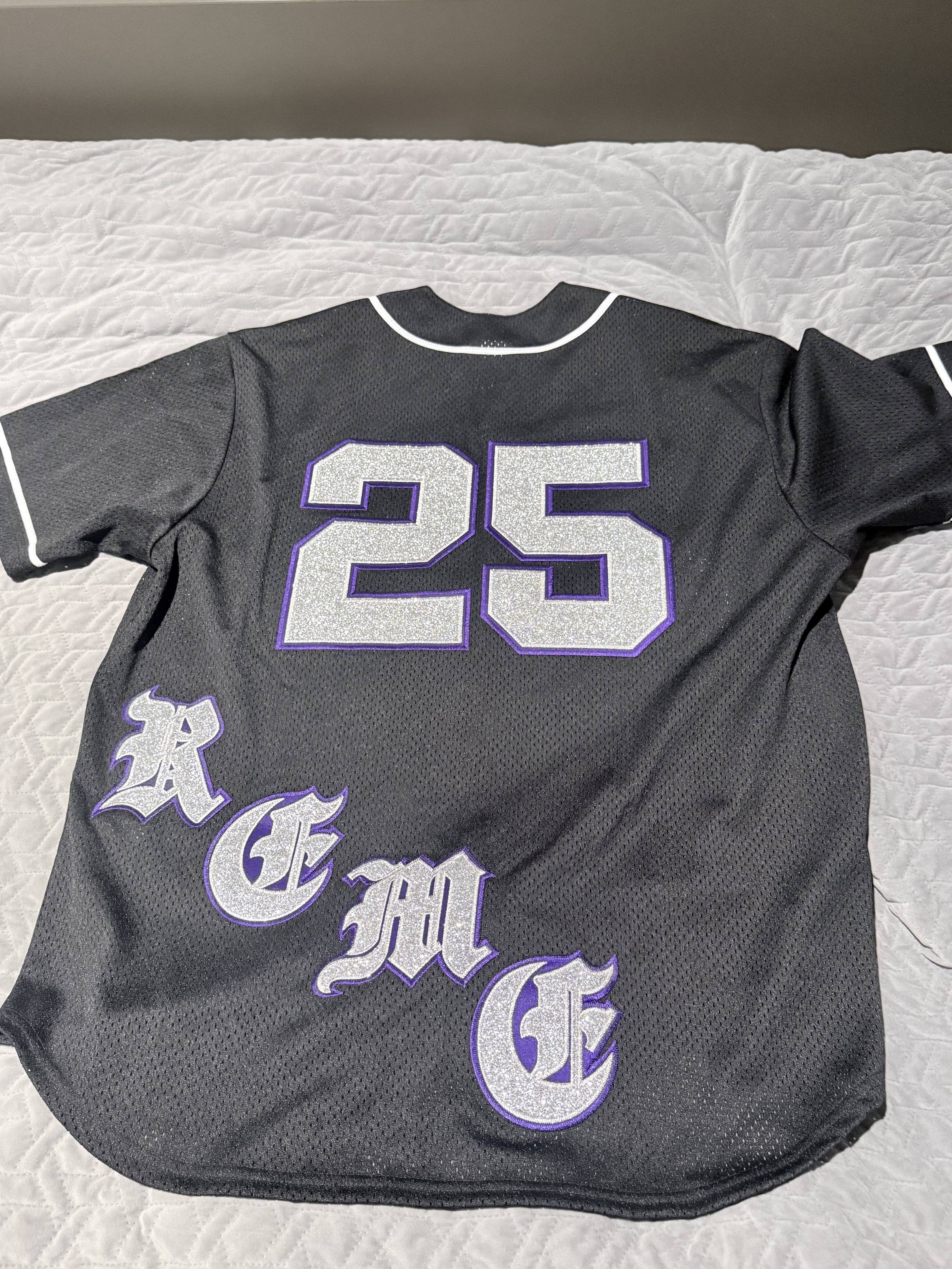 Supreme Supreme 25 Baseball Jersey Black Size M FW Release Size US M / EU 48-50 / 2 - 4 Thumbnail