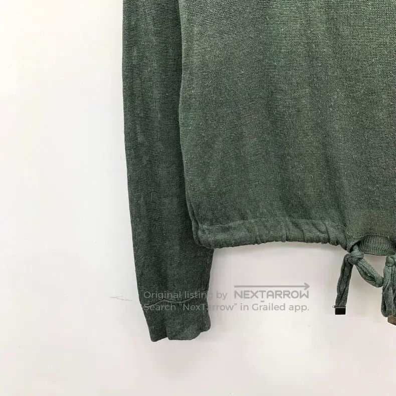 Brunello Cucinelli Brunello Cucinelli Dark green pocket sequin linen round-ne Size XS / US 0-2 / IT 36-38 - 4 Thumbnail