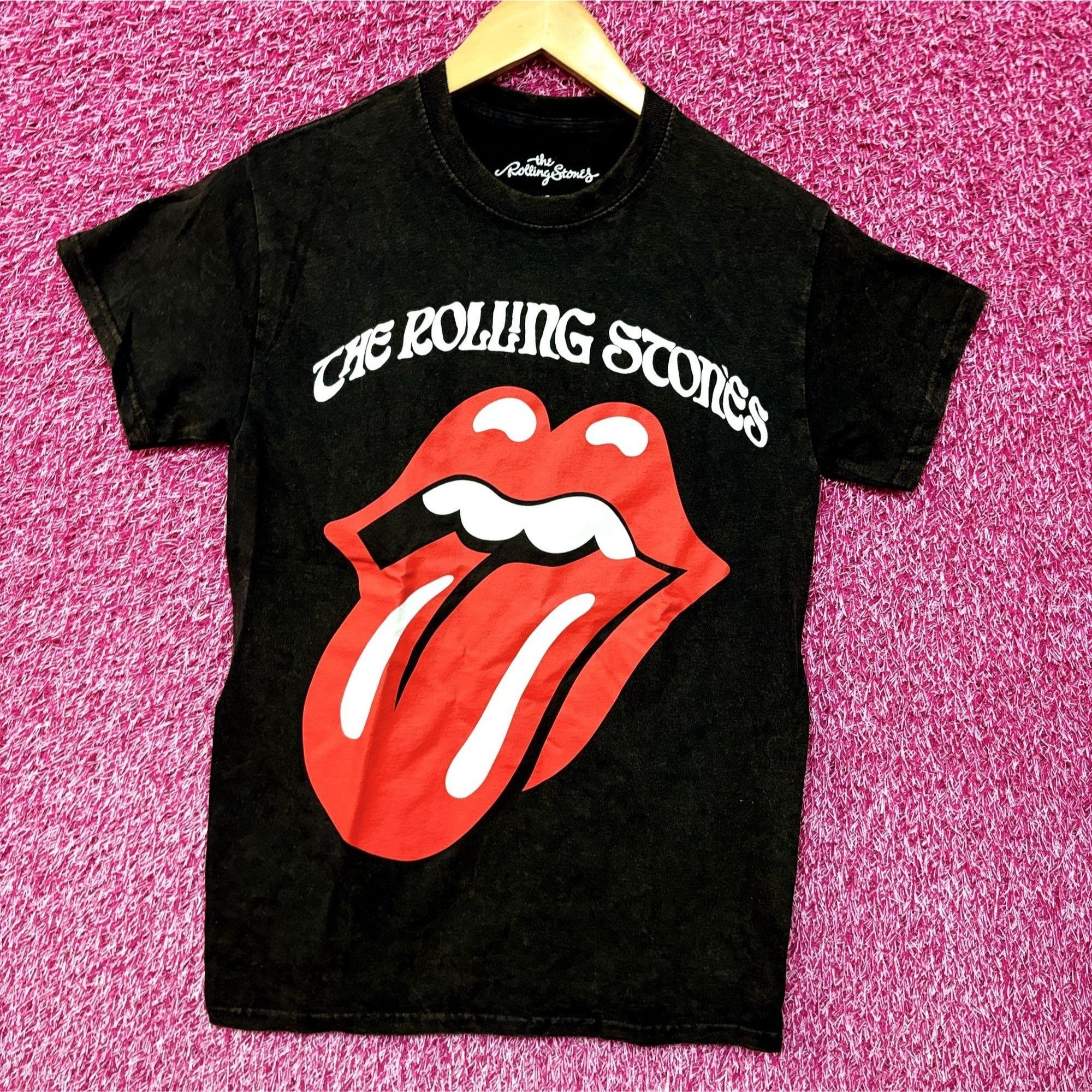 The Rolling Stones The Rolling Stones Classic Hot Lips Logo Rock Tee S Size US S / EU 44-46 / 1 - 1 Thumbnail