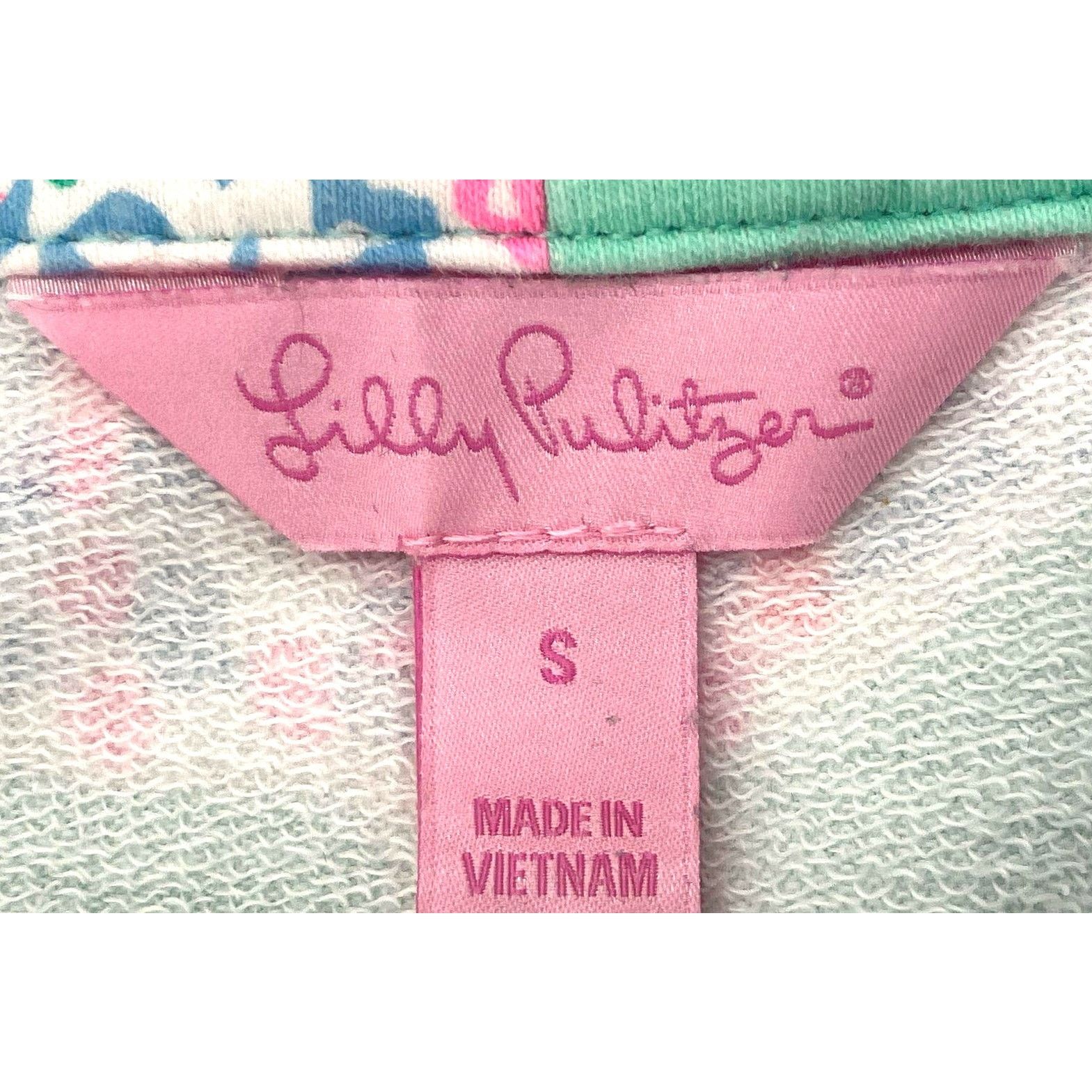 Lilly Pulitzer Lilly Pulitzer Jellyfish Half Zip Pullover Sweatshirt S Size S / US 4 / IT 40 - 4 Thumbnail
