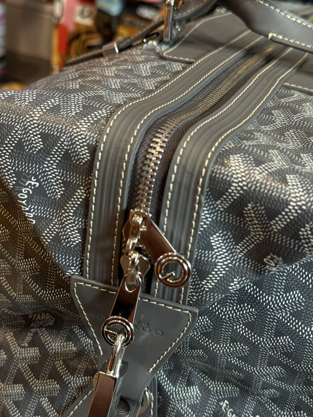 Goyard Gray goyard boeing 45 duffle bag grey Size ONE SIZE - 8 Thumbnail