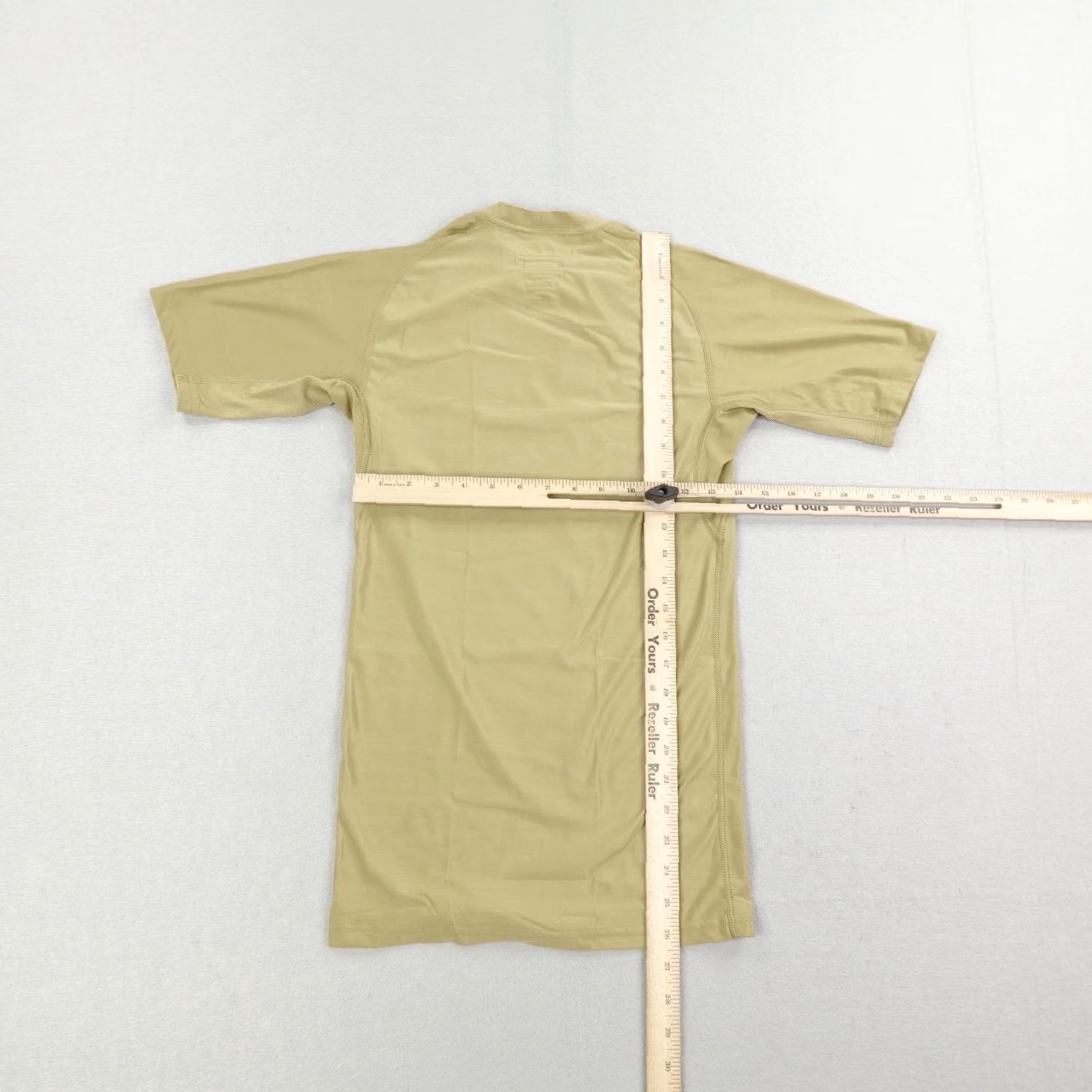 Vintage 5.11 Tactical Shirt Mens M Tan Performance Short Sleeve Base Layer Moisture Wicking Lightweight Athletic Crew Neck Size US M / EU 48-50 / 2 - 5 Thumbnail
