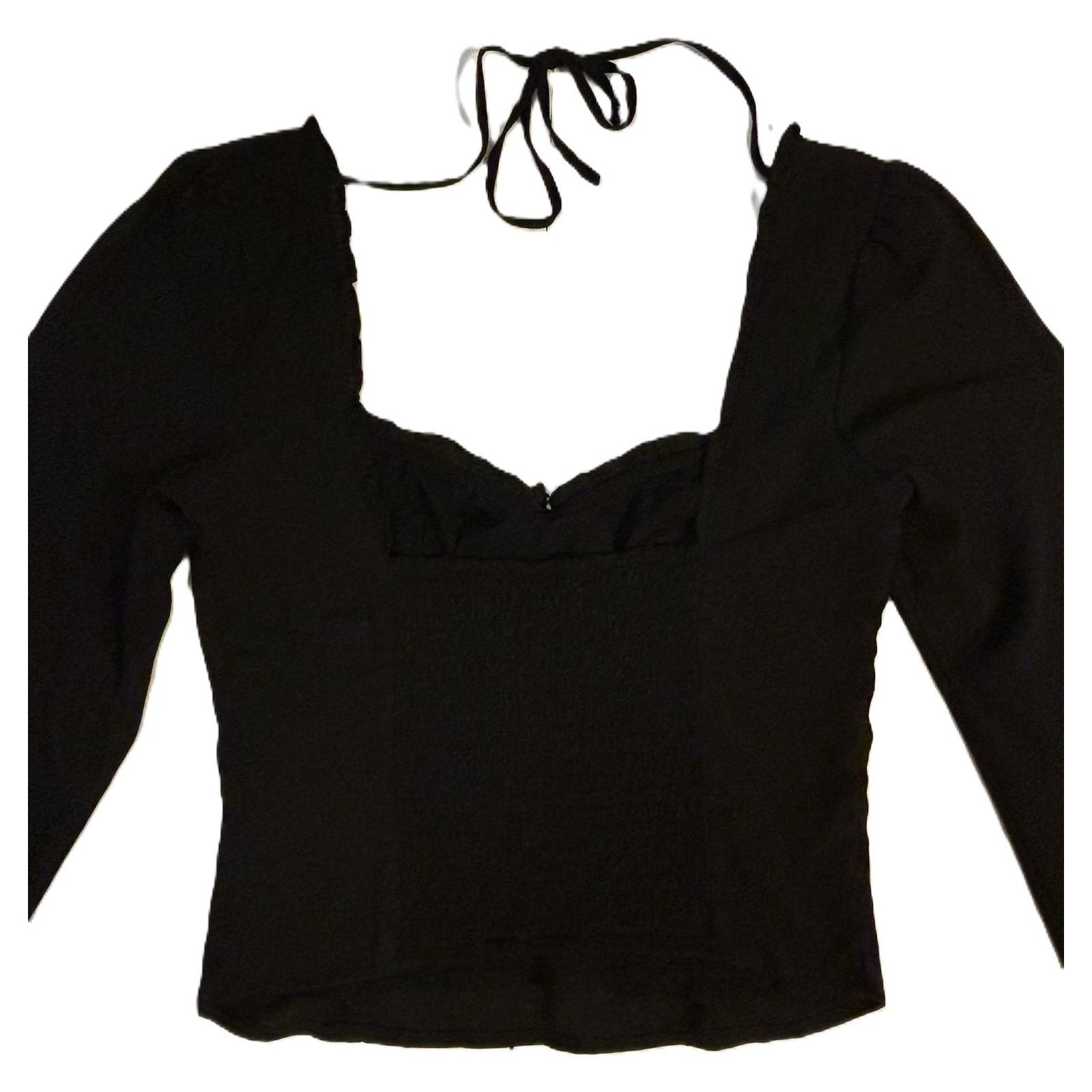 Abercrombie & Fitch Abercrombie & Fitch Sweetheart Neck Blouse Women Size XS Size XS / US 0-2 / IT 36-38 - 7 Thumbnail