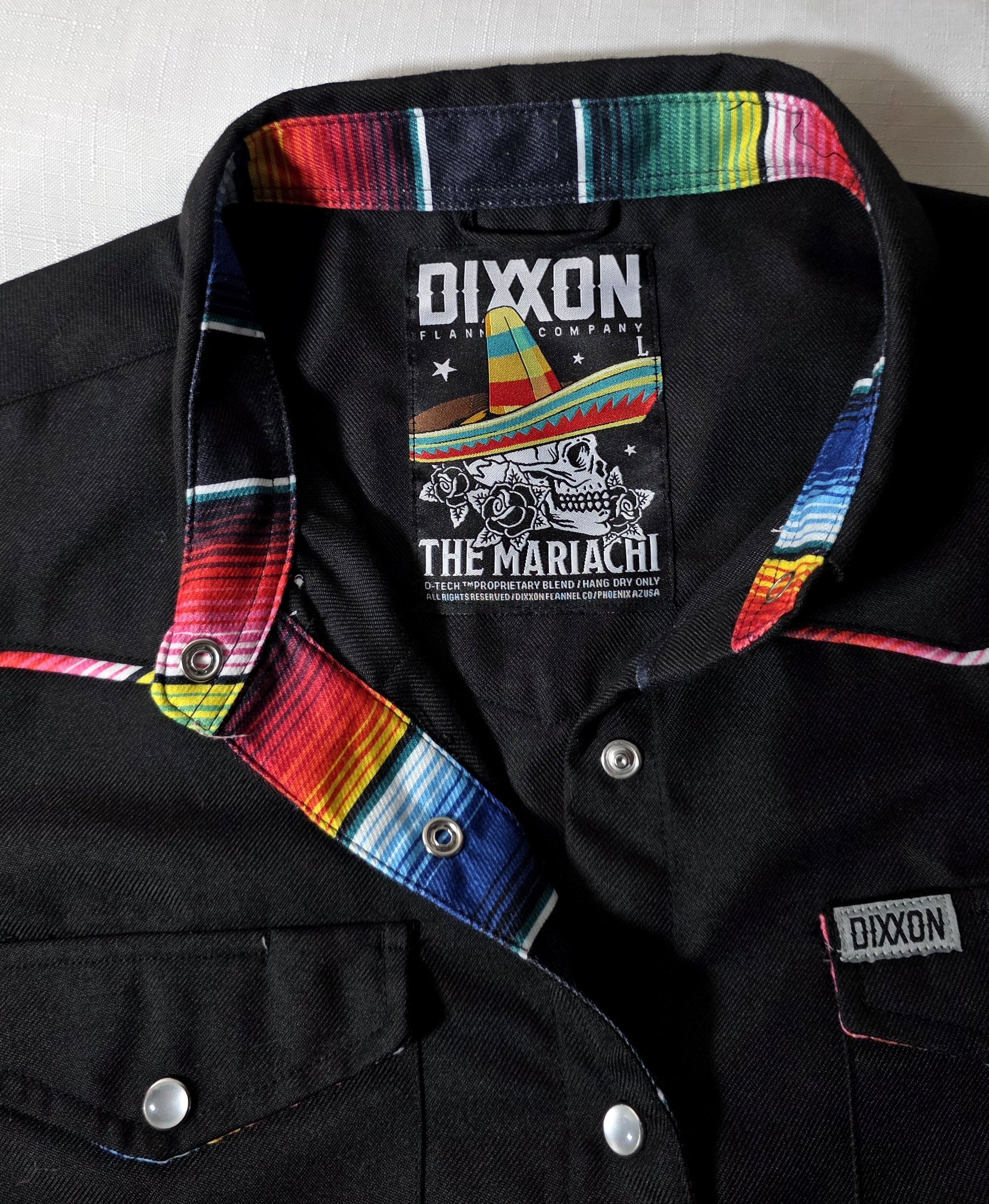 Dixxon DIXXON Flannel Company "The Mariachi" Pearl Snap Large women Size L / US 10 / IT 46 - 8 Thumbnail