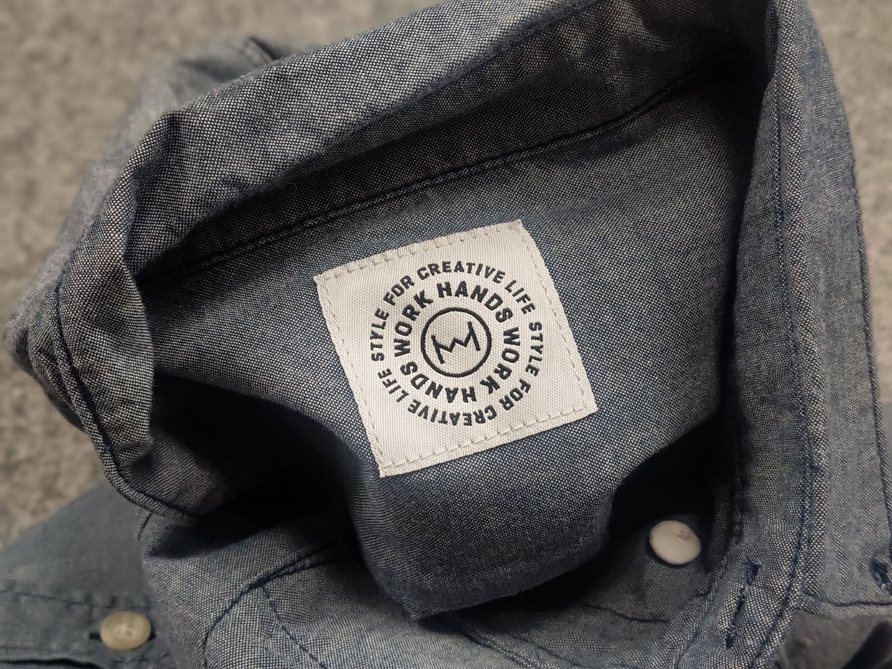 Japanese Brand Style For Creative Life Hands Work Long sleeve Shirt Japan Size US L / EU 52-54 / 3 - 14 Thumbnail