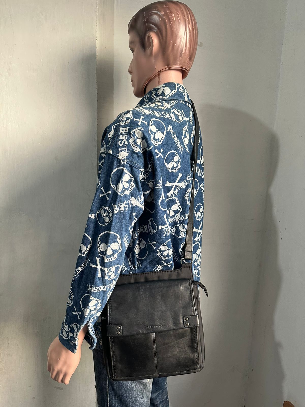 Yohji Yamamoto 🔥Ysaccs by Yohji Yamamoto nylon and leather Crossbody bag Size ONE SIZE - 16 Thumbnail