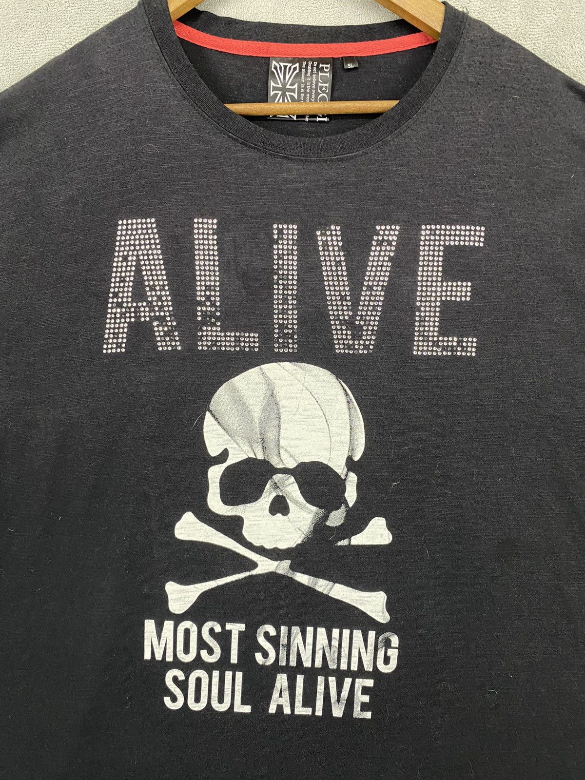 If Six Was Nine × Japanese Brand × Le Grande Bleu (L.G.B.) Pleggi Japanese Skull Design Size US XXL / EU 58 / 5 - 5 Thumbnail
