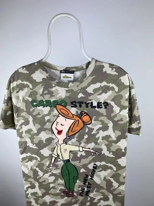 Anime The Flintstones T-shirt anima camouflage size Small Size US S / EU 44-46 / 1 - 2 Thumbnail