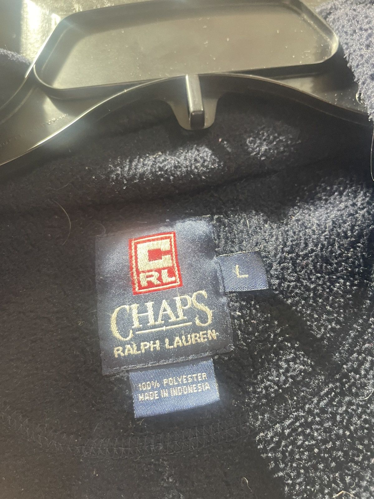 Chaps Ralph Lauren Vintage Chaps Ralph Lauren Full Zip Fleece Mens L Size US L / EU 52-54 / 3 - 3 Thumbnail