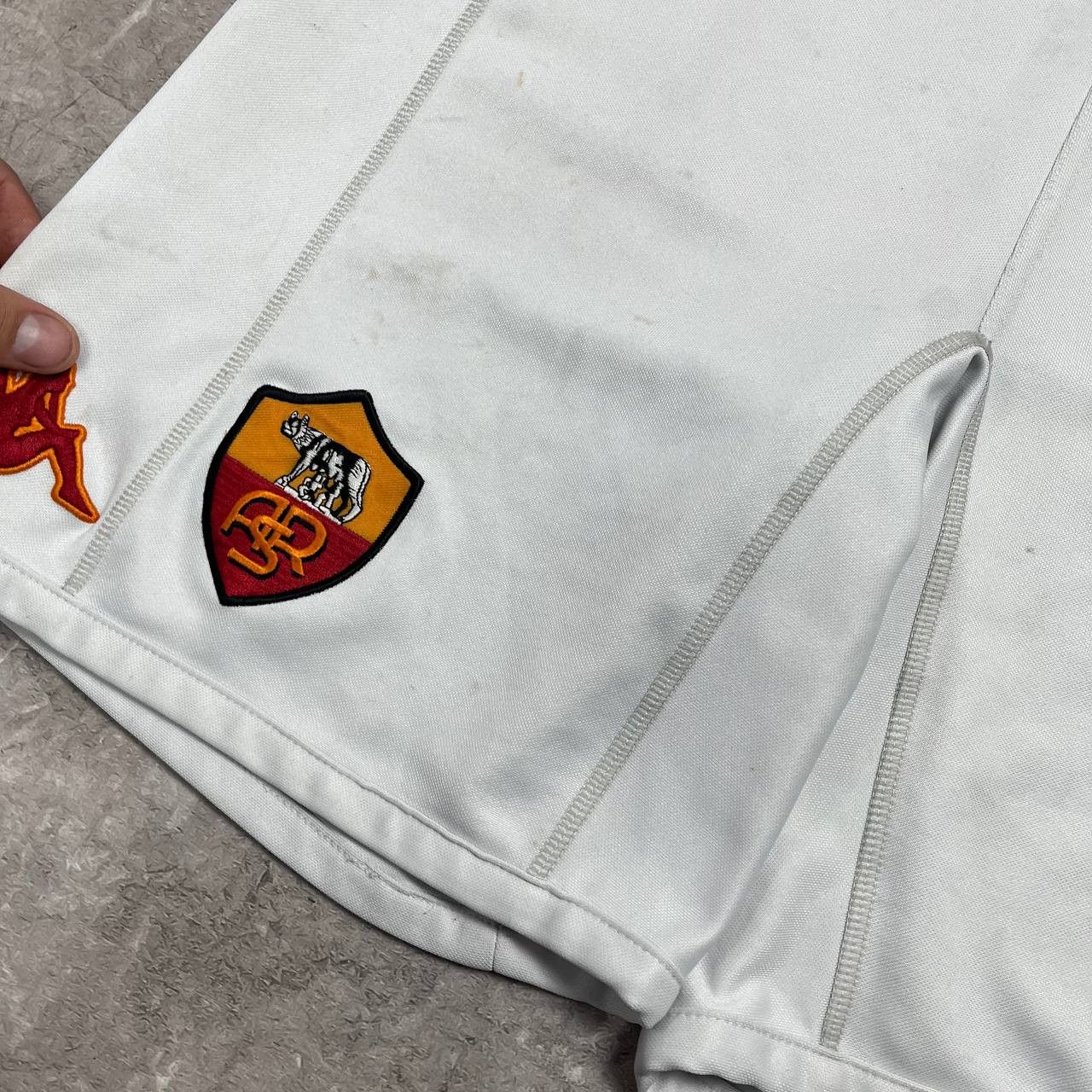 Kappa Vintage Kappa Roma 2008/2010 Football Mens Short Size M Size US 33 - 14 Thumbnail