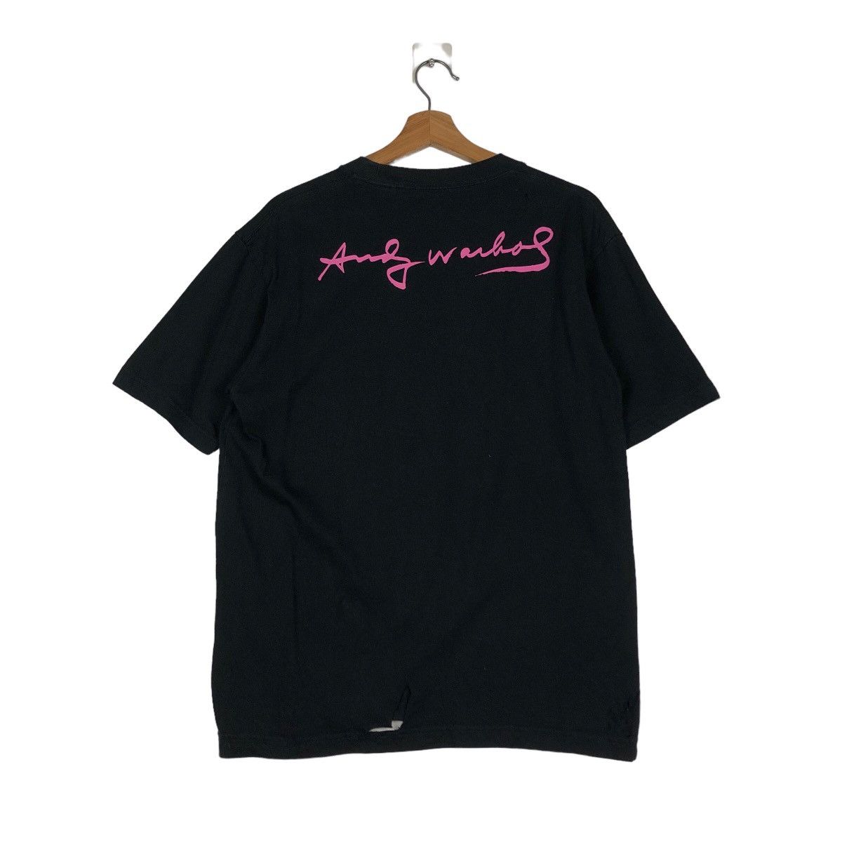 Andy Warhol 🔥Vintage T-Shirt Short Sleeve Andy Warhol Big Logo Size US S / EU 44-46 / 1 - 9 Thumbnail