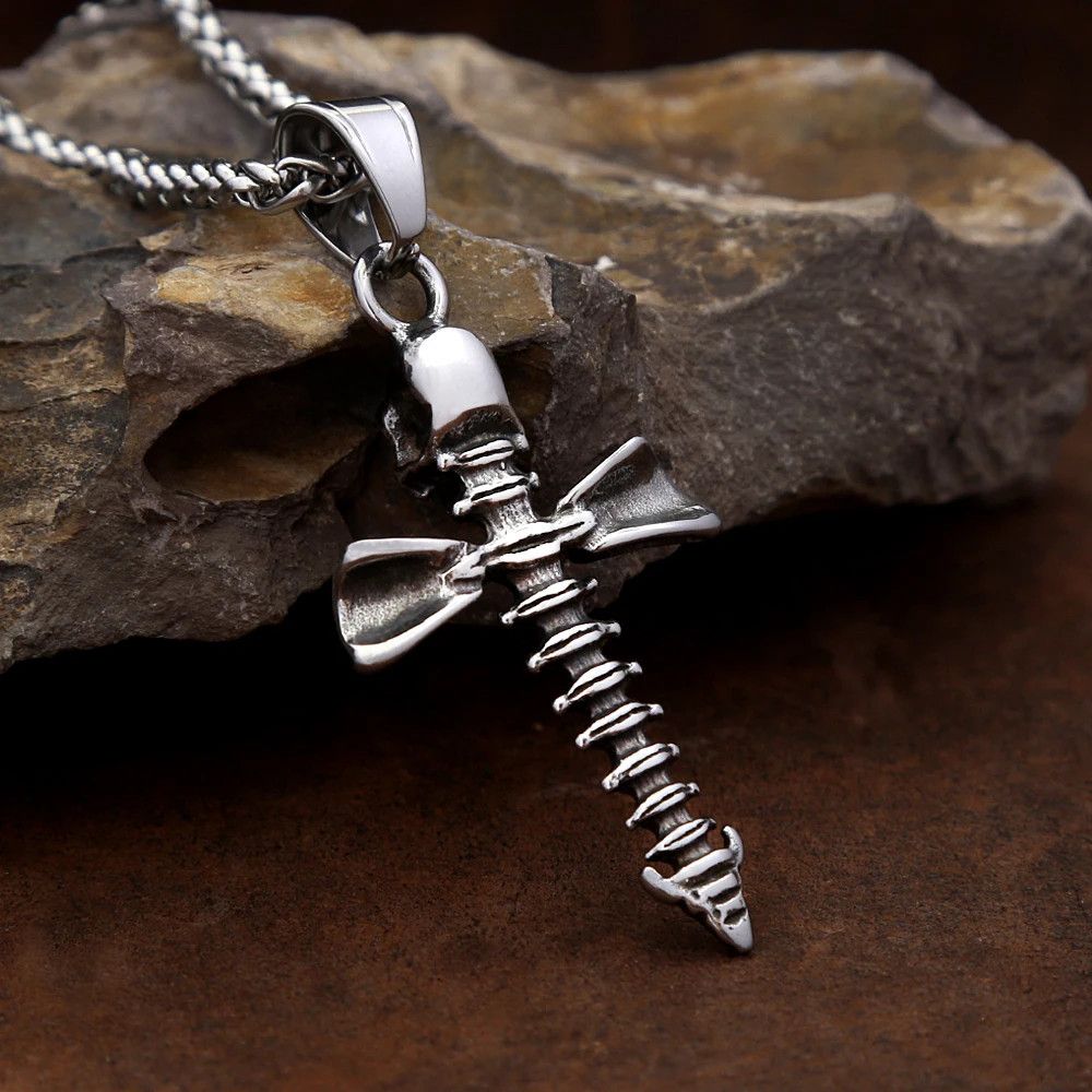 Jewelry Vintage Gothic Skull Necklaces Size ONE SIZE - 3 Thumbnail