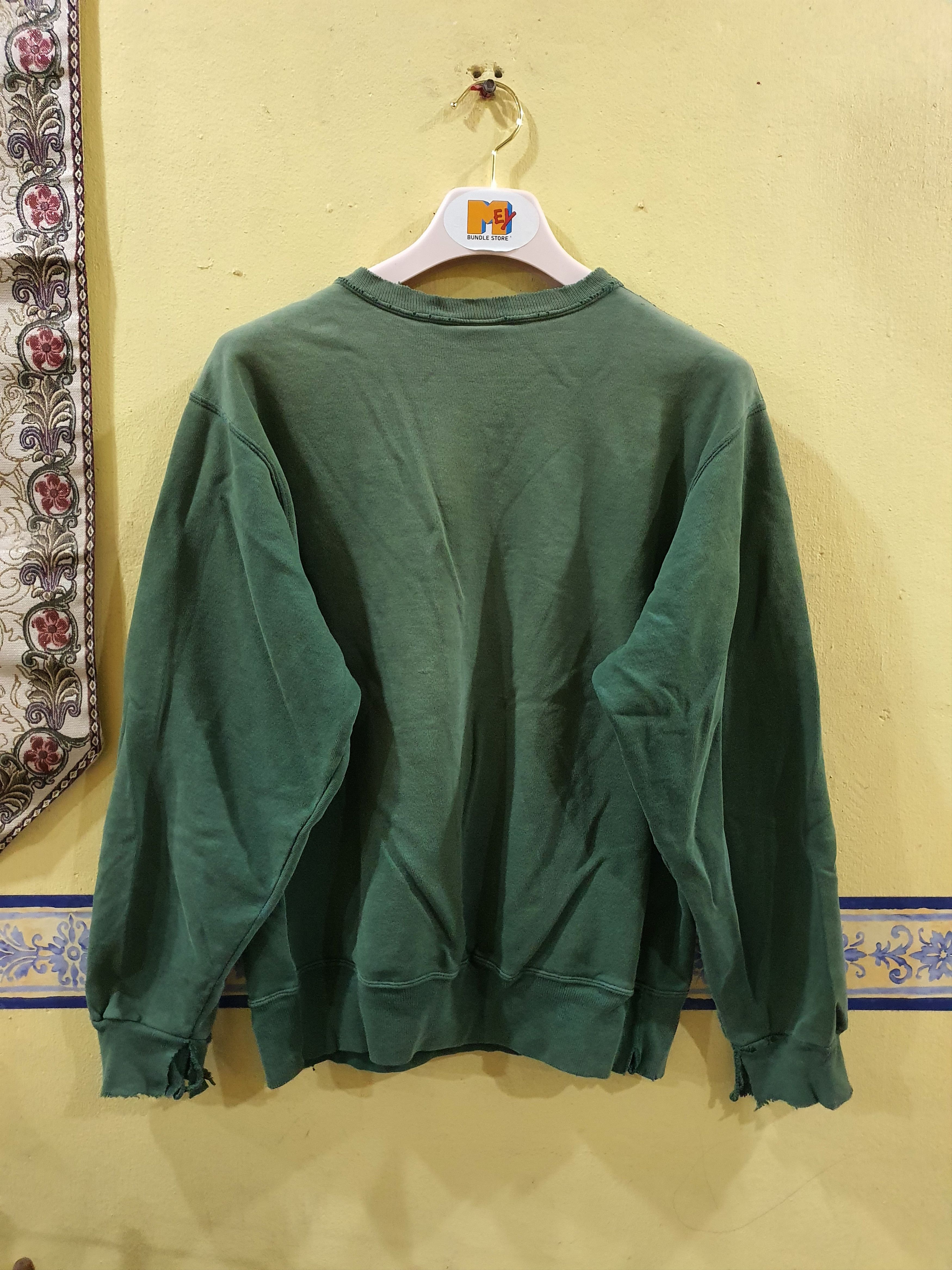 Champion vintage trash faded green Champion crewneck sweatshirt Size US M / EU 48-50 / 2 - 11 Thumbnail
