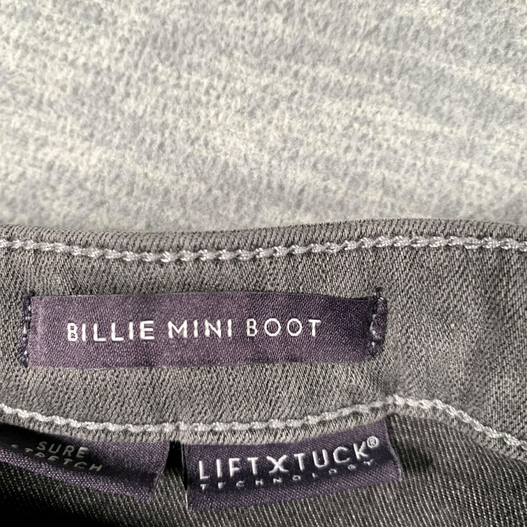NYDJ NYDJ Jeans Womens 16P Gray High Rise Lift Tuck Stretch Petite Mini Bootcut Boot Jeans Mens Womens Girls Size 38" / US 16 / IT 52 - 4 Thumbnail