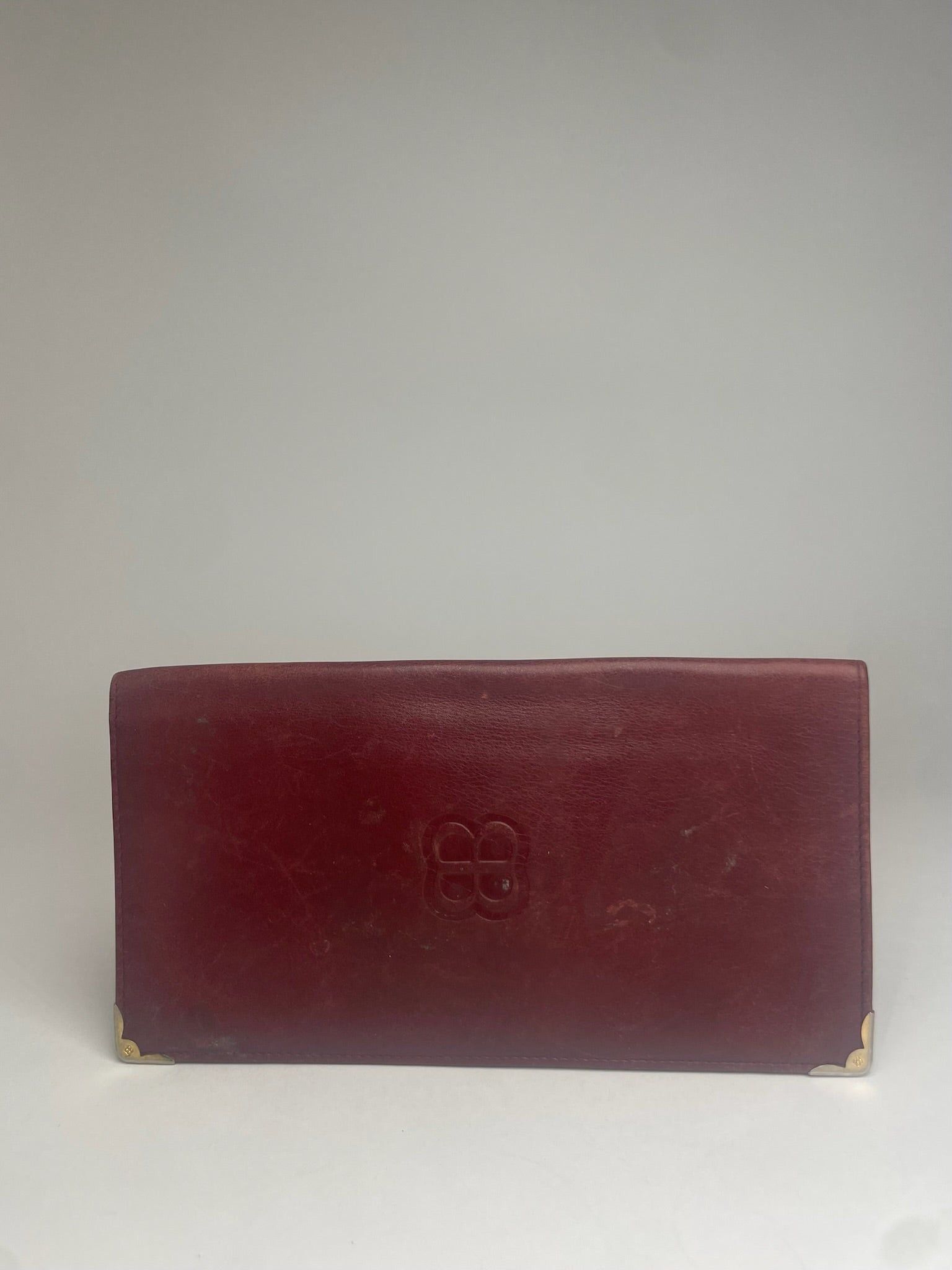 Balenciaga Vintage Leather ID Holder / Card Holder Brown Size ONE SIZE - 1 Thumbnail