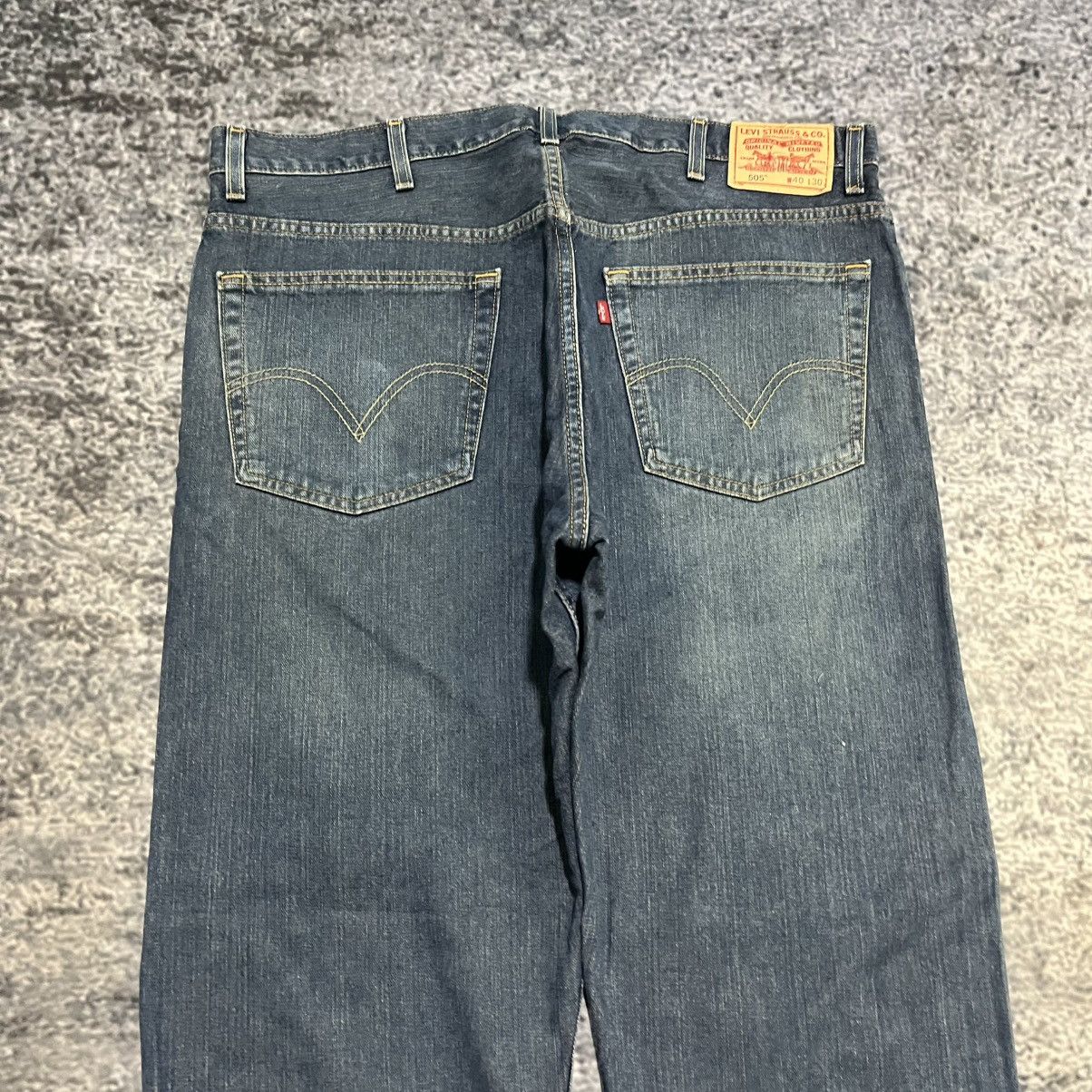 Levi's Vintage Levi's 505 Regular Fit Grunge Skater Jeans 2000s Size US 40 / EU 56 - 4 Thumbnail