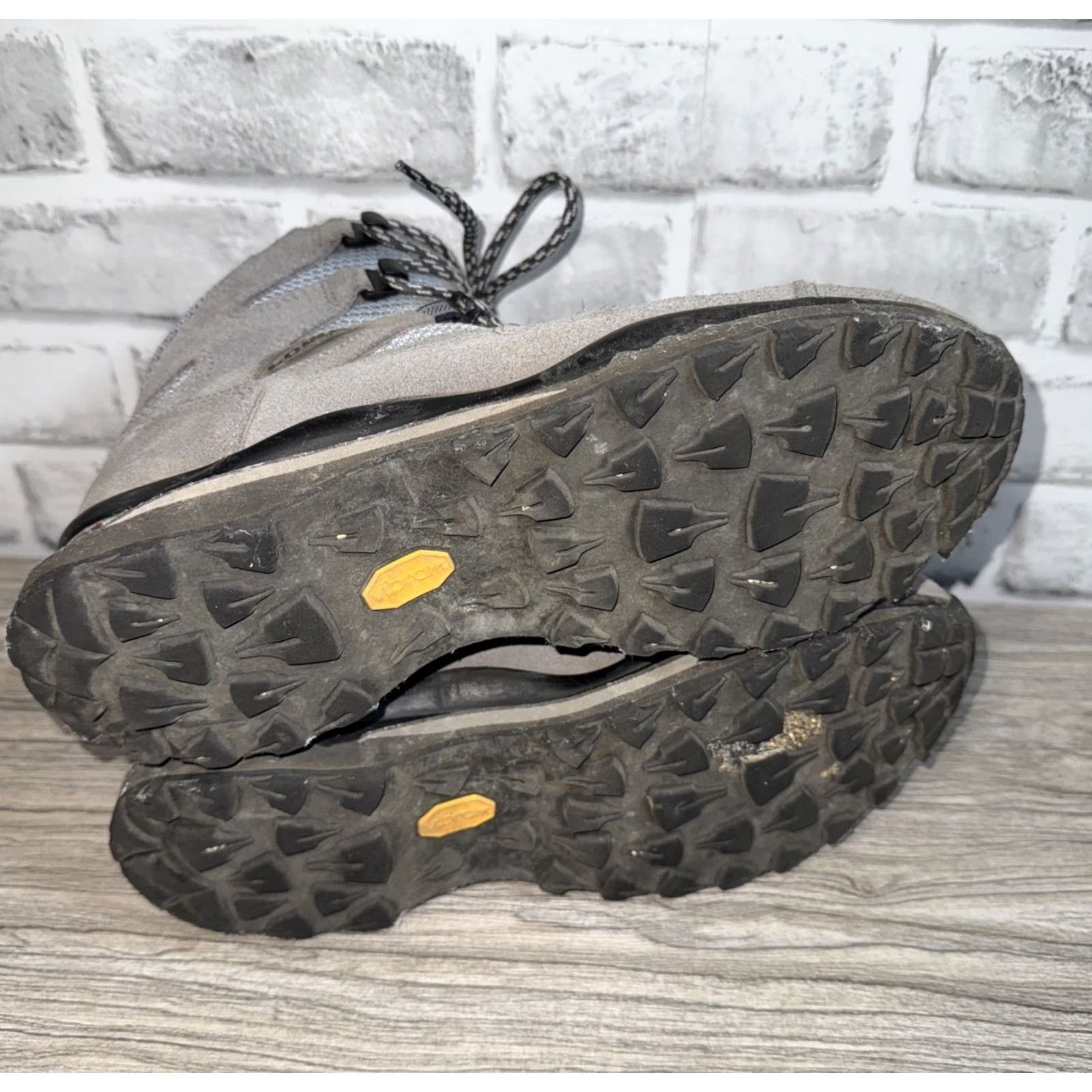 LOWA LOWA Boots Womens Gray Suede Hiking ITALY Size US 8 / IT 38 - 7 Thumbnail
