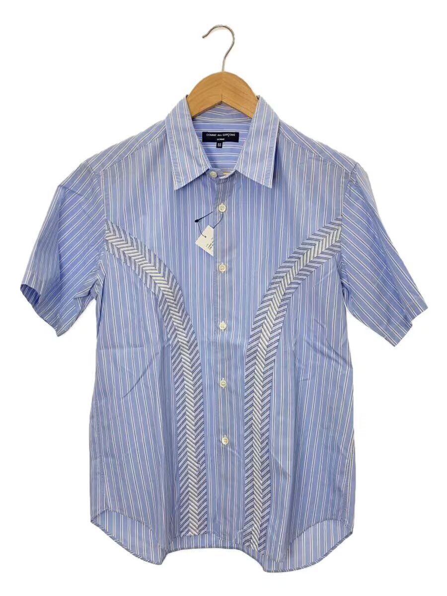 Comme des Garcons × Comme des Garcons Homme SS07 Patchwork Short Sleeve Button Shirt Size US S / EU 44-46 / 1 - 1 Thumbnail