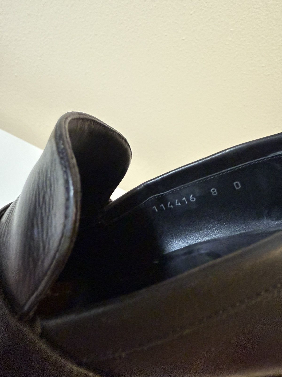 Gucci Gucci Interlocking G Logo Leather Loafers Size US 8 / EU 41 - 12 Thumbnail