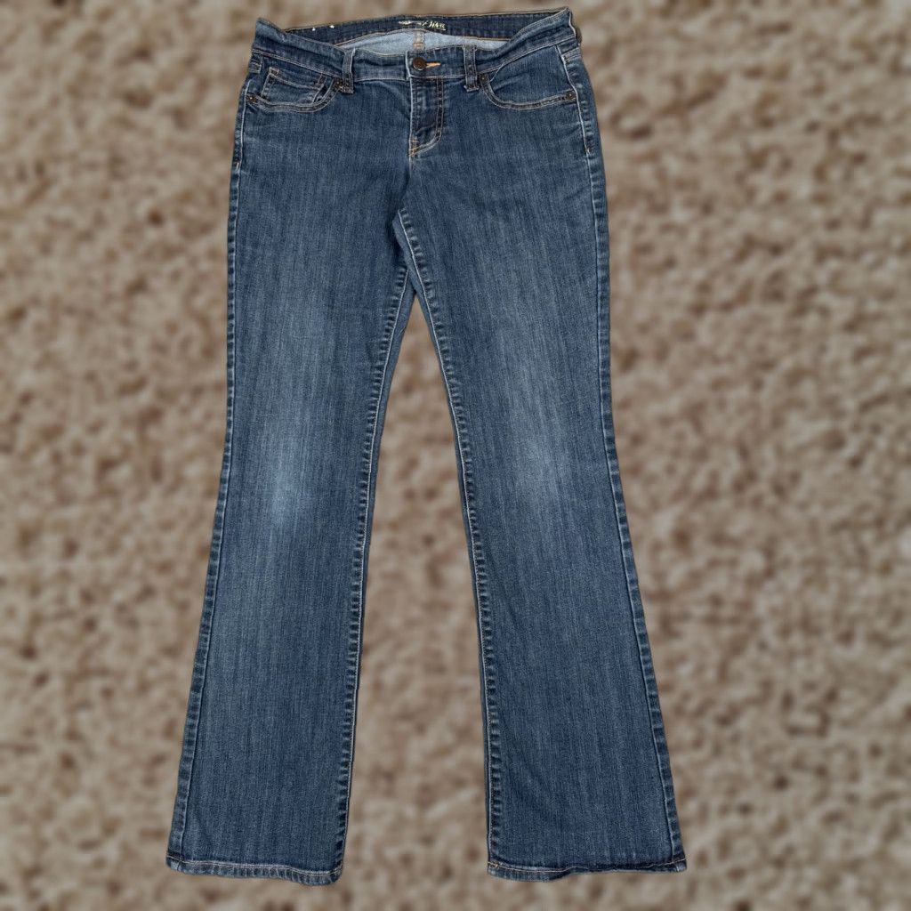 Old Navy Old Navy Jeans Womens 4 Bootcut Denim 29in Inseam Blue Medium Wash Cotton Blend 5-Pocket Size 27" / US 4 / IT 40 - 1 Thumbnail