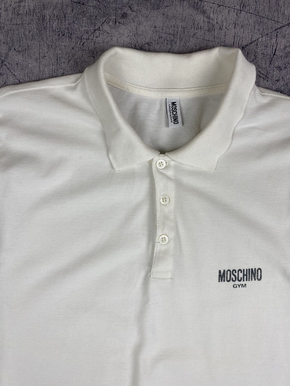 Moschino Moschino Polo T Shirt Size L Size US L / EU 52-54 / 3 - 5 Thumbnail