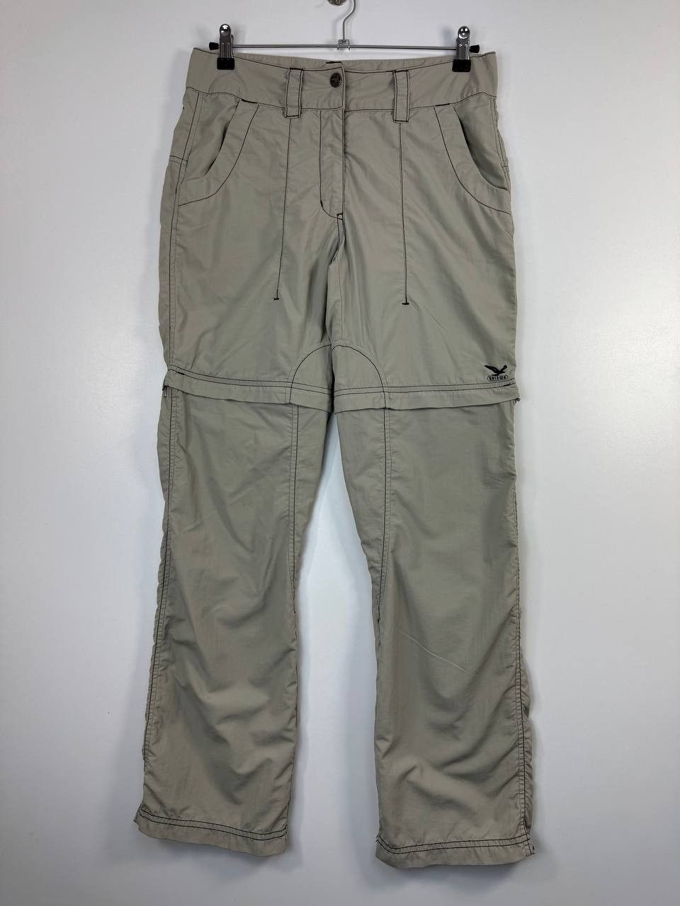 SALEWA Salewa Convertible Hiking Pants Beige Women’s UK10 / M Size 32" / US 10 / IT 46 - 1 Thumbnail
