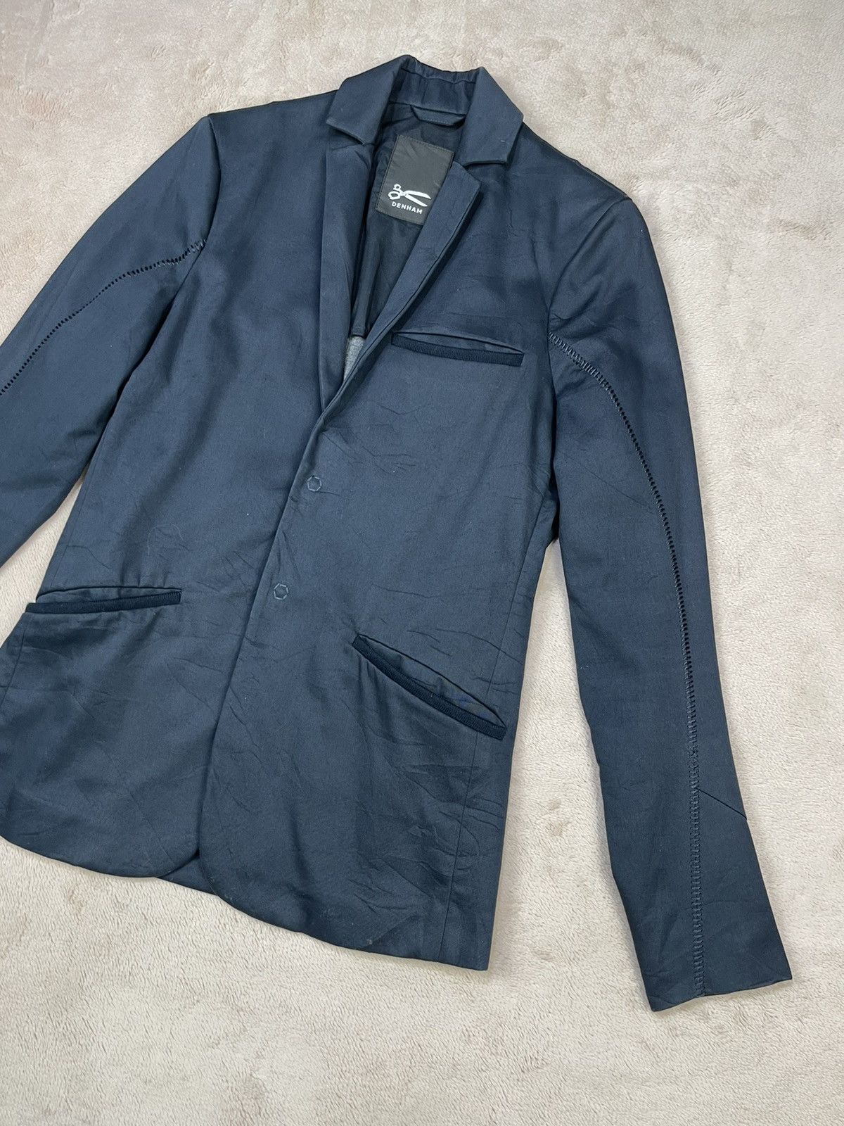 DENHAM DENHAM THE JEAN MAKER Cotton Blazers Jacket Size US XS / EU 42 / 0 - 4 Thumbnail