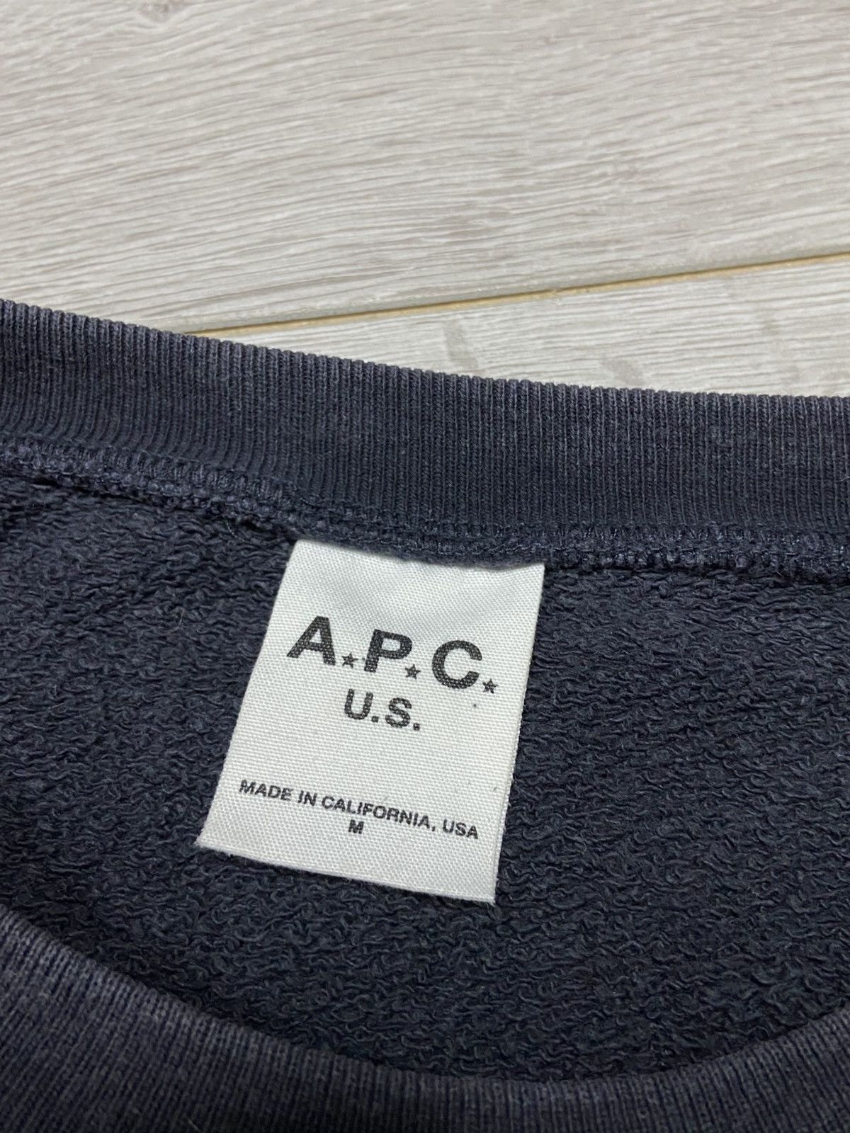 A.P.C. APC vintage sweatshirt made in USA Size US M / EU 48-50 / 2 - 4 Thumbnail