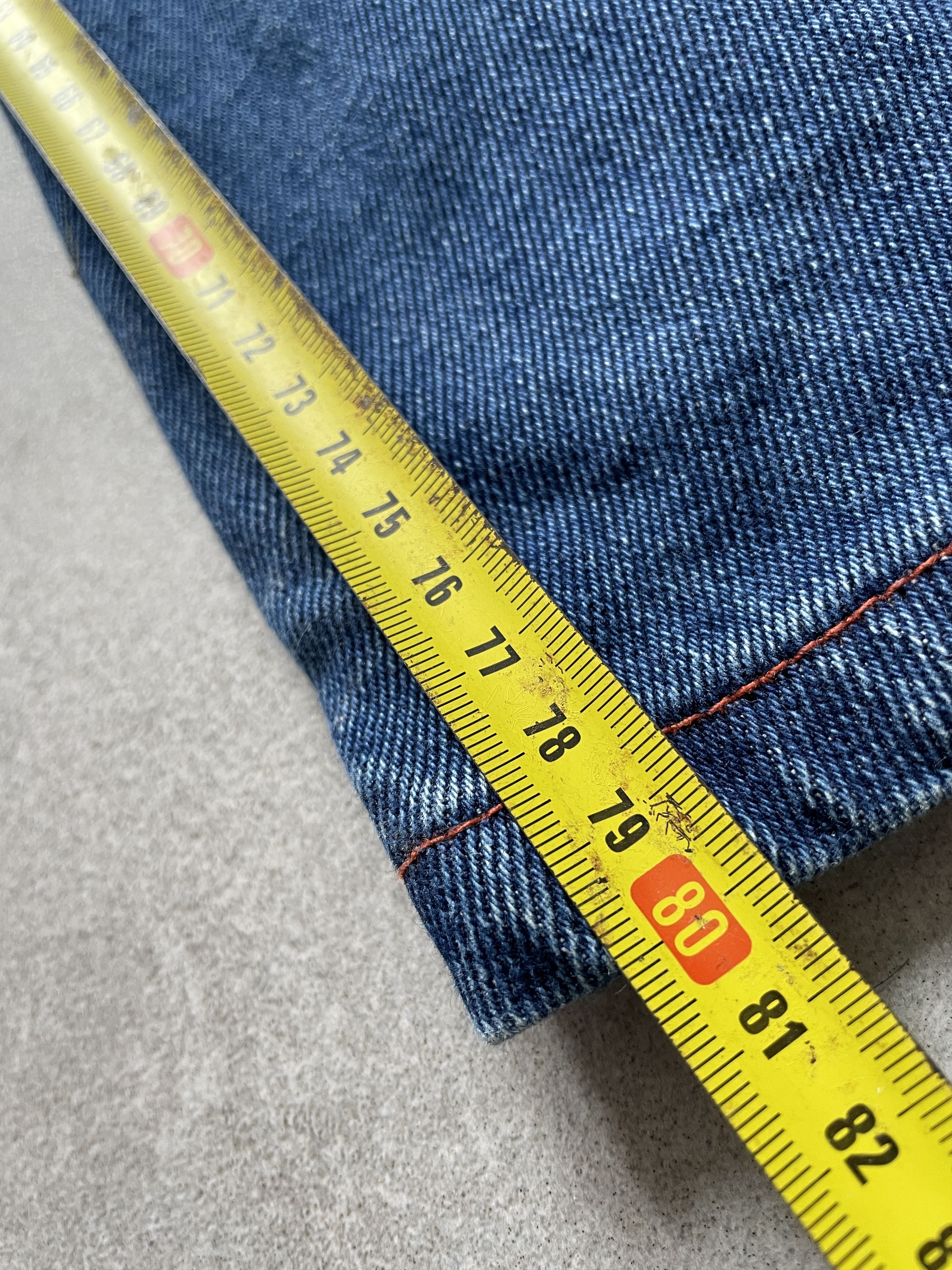 Sean John VINTAGE Y2K PATCHWORK SEAN JOHN WIDE LEG BAGGY DENIM JEANS Size US 34 / EU 50 - 9 Thumbnail
