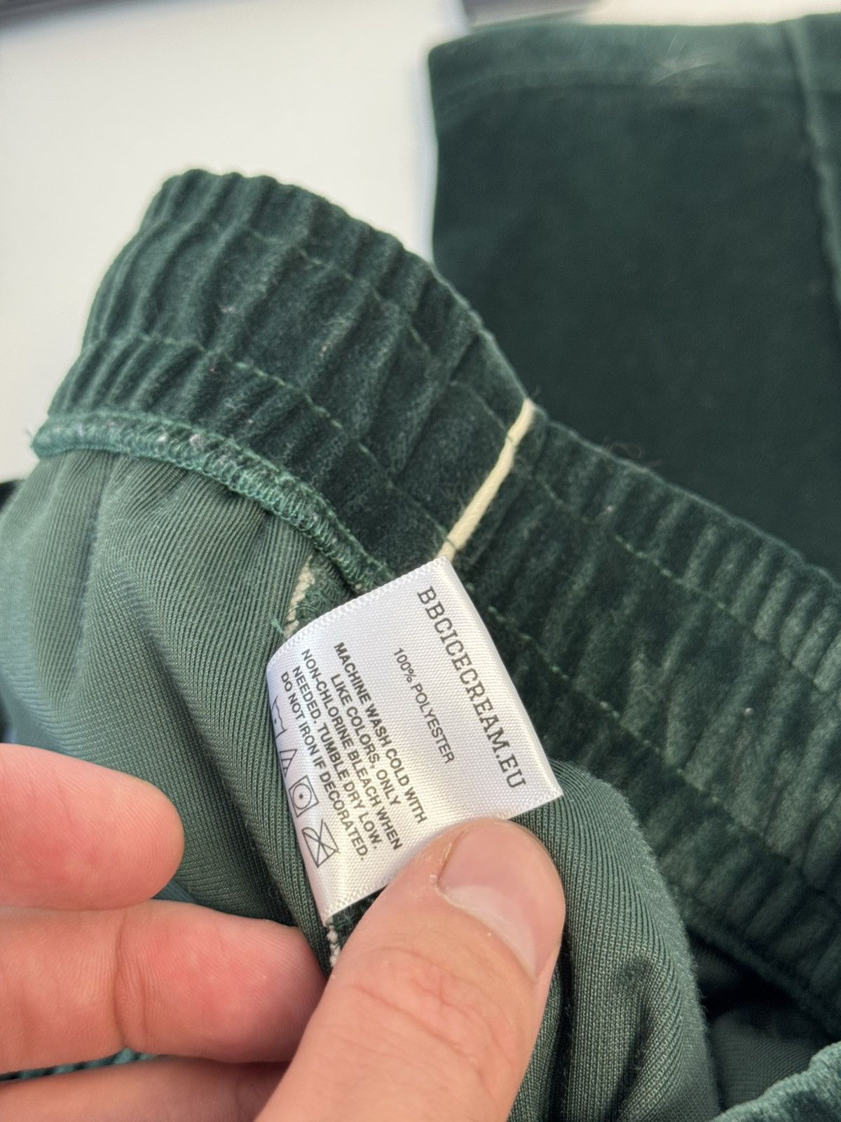 Billionaire Boys Club Billionaire Boys Club ICE CREAM Velour Track Pants Green Size US 34 / EU 50 - 15 Thumbnail