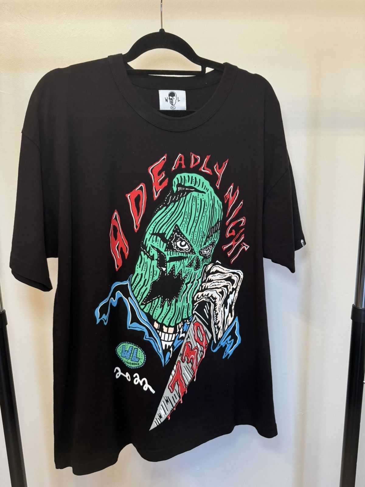 【新品未開封】warren lotas Green Skulls T-Shirt DHgate.com:2024 New Warren Lotas Oversized Streetwear T