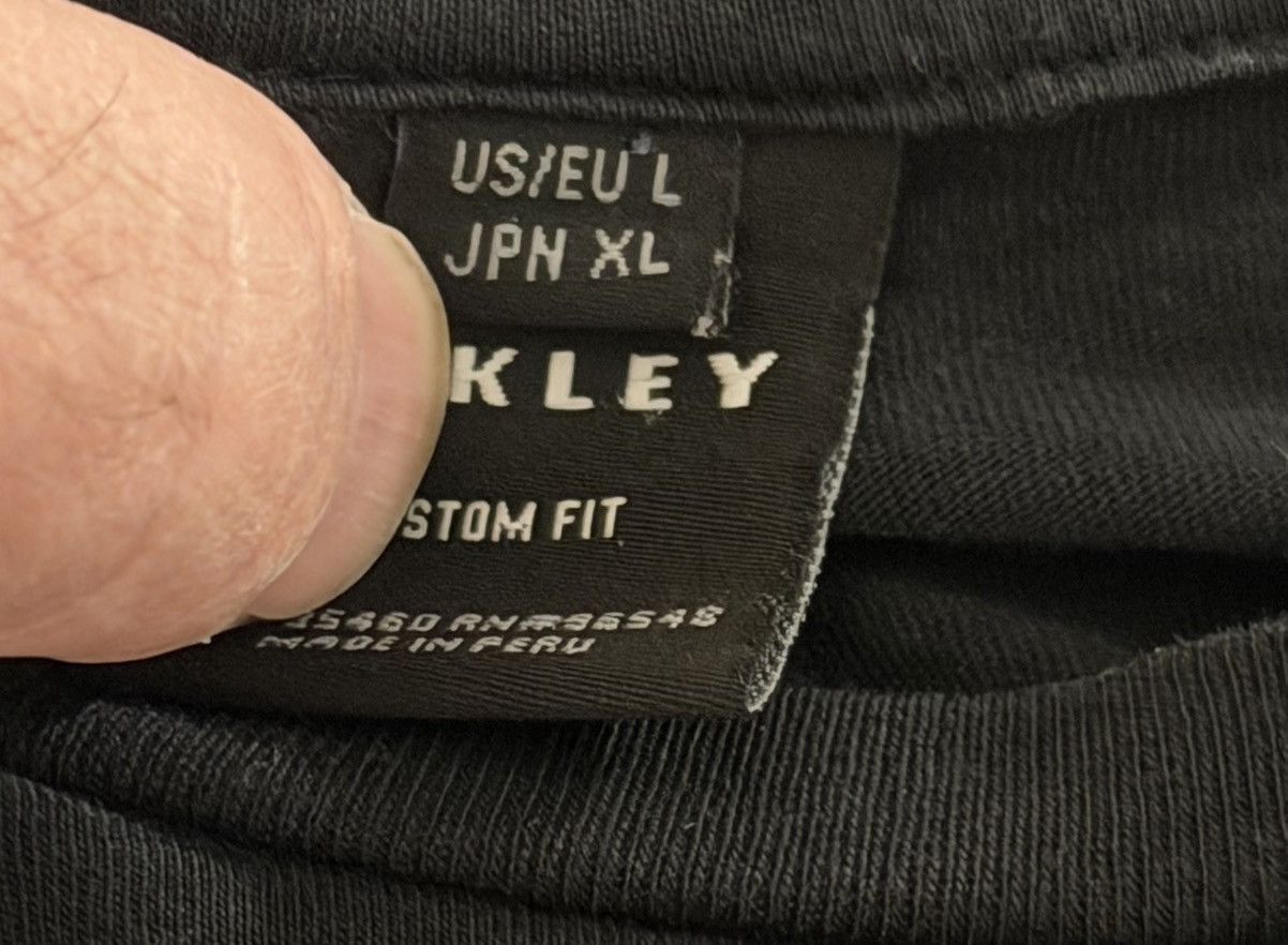 Oakley Oakley Team Graphic T-Shirt Custom Fit Outdoors Casual Size US L / EU 52-54 / 3 - 5 Thumbnail
