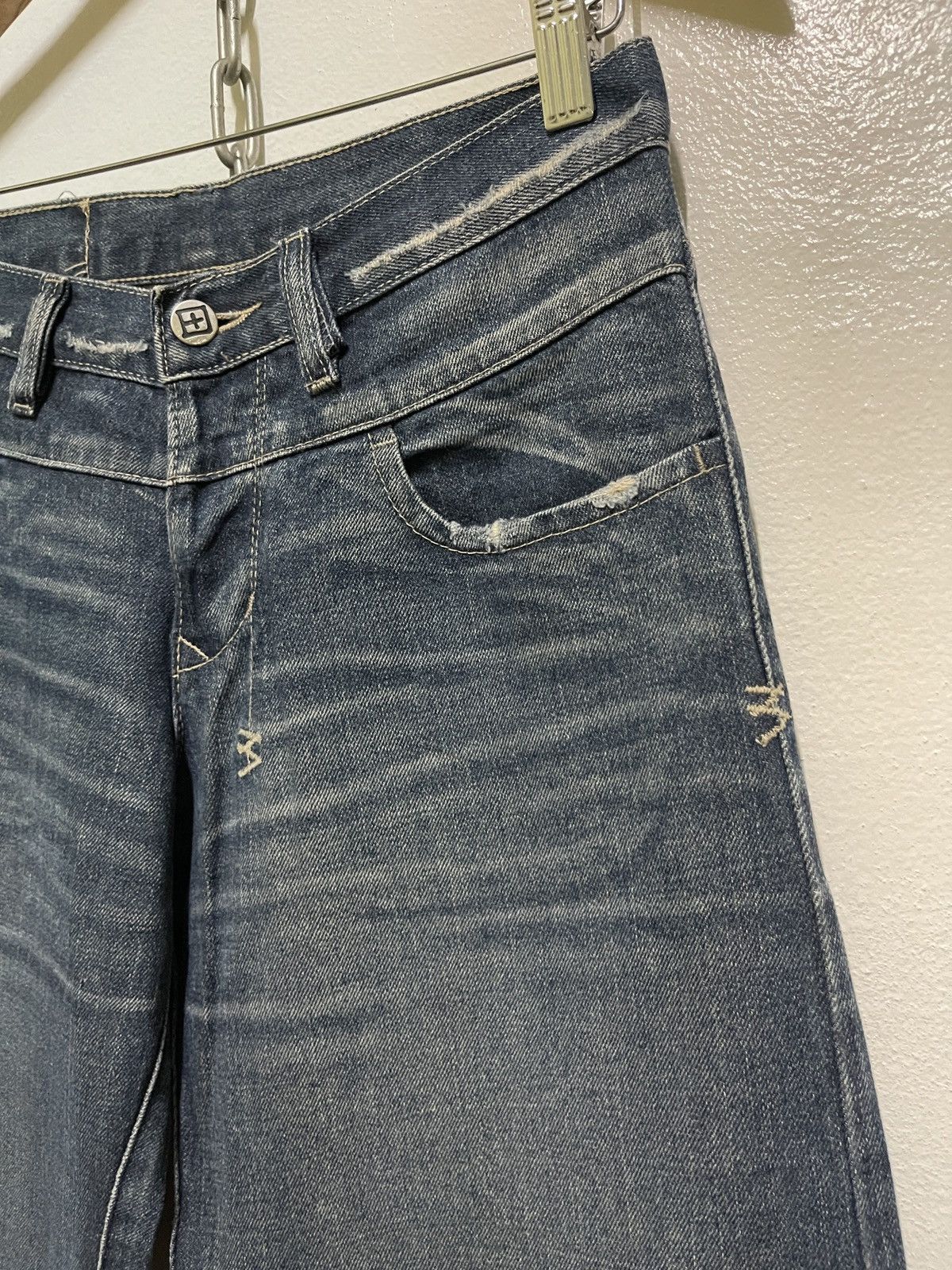 Ksubi Ksubi Wide Leg Vintage Wash Jeans Size 28" / US 6 / IT 42 - 5 Thumbnail
