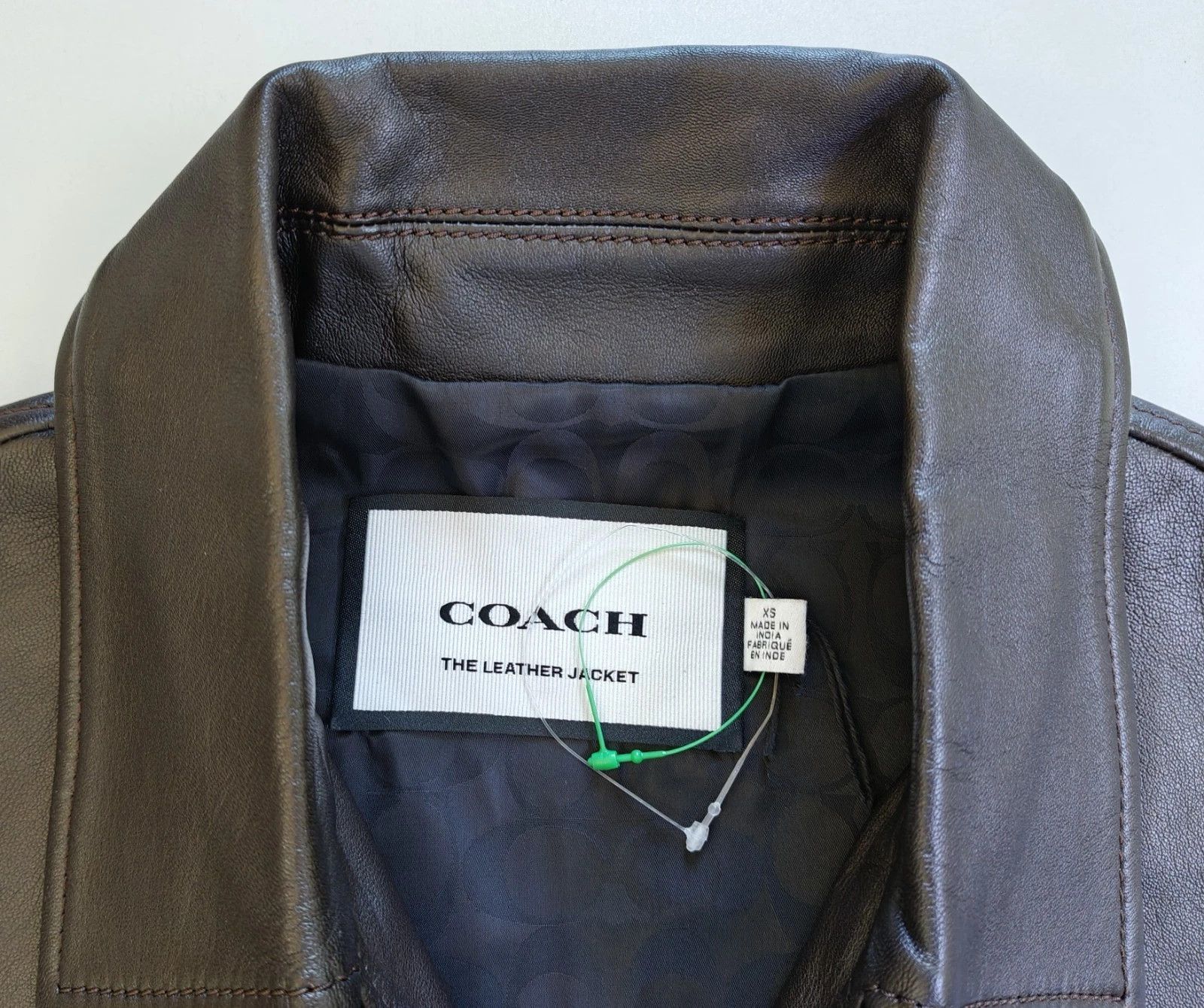 Coach Coach Leather Jacket FTP 5068 Size US XS / EU 42 / 0 - 3 Thumbnail