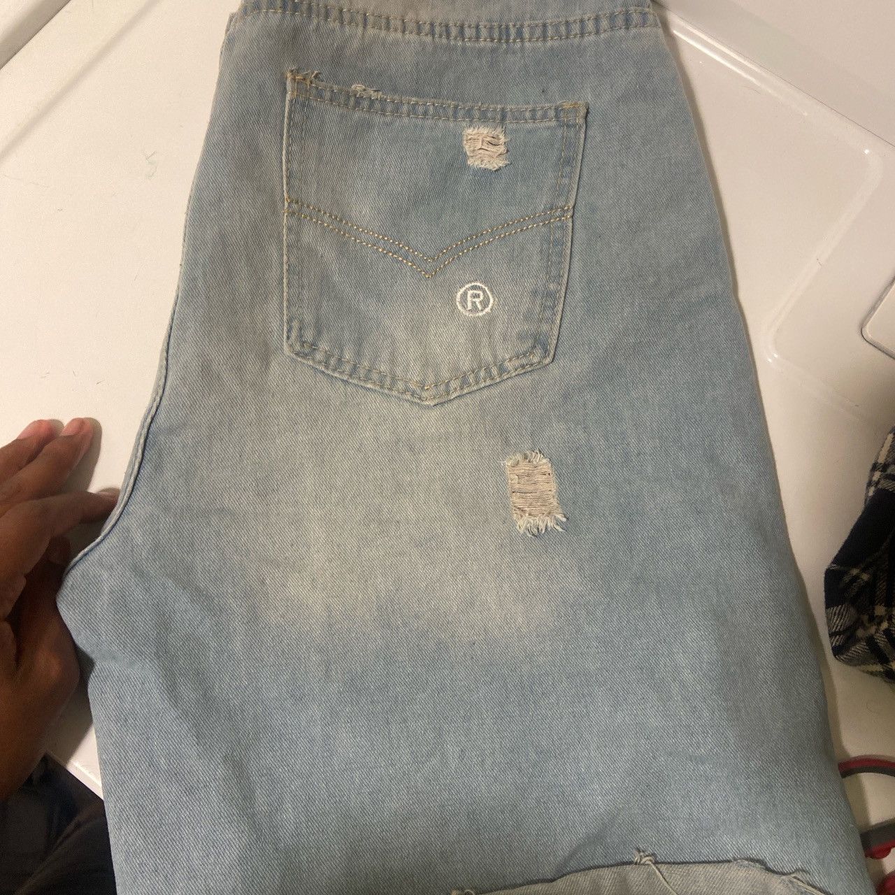 Other blue denim jorts Size US 32 / EU 48 - 2 Thumbnail