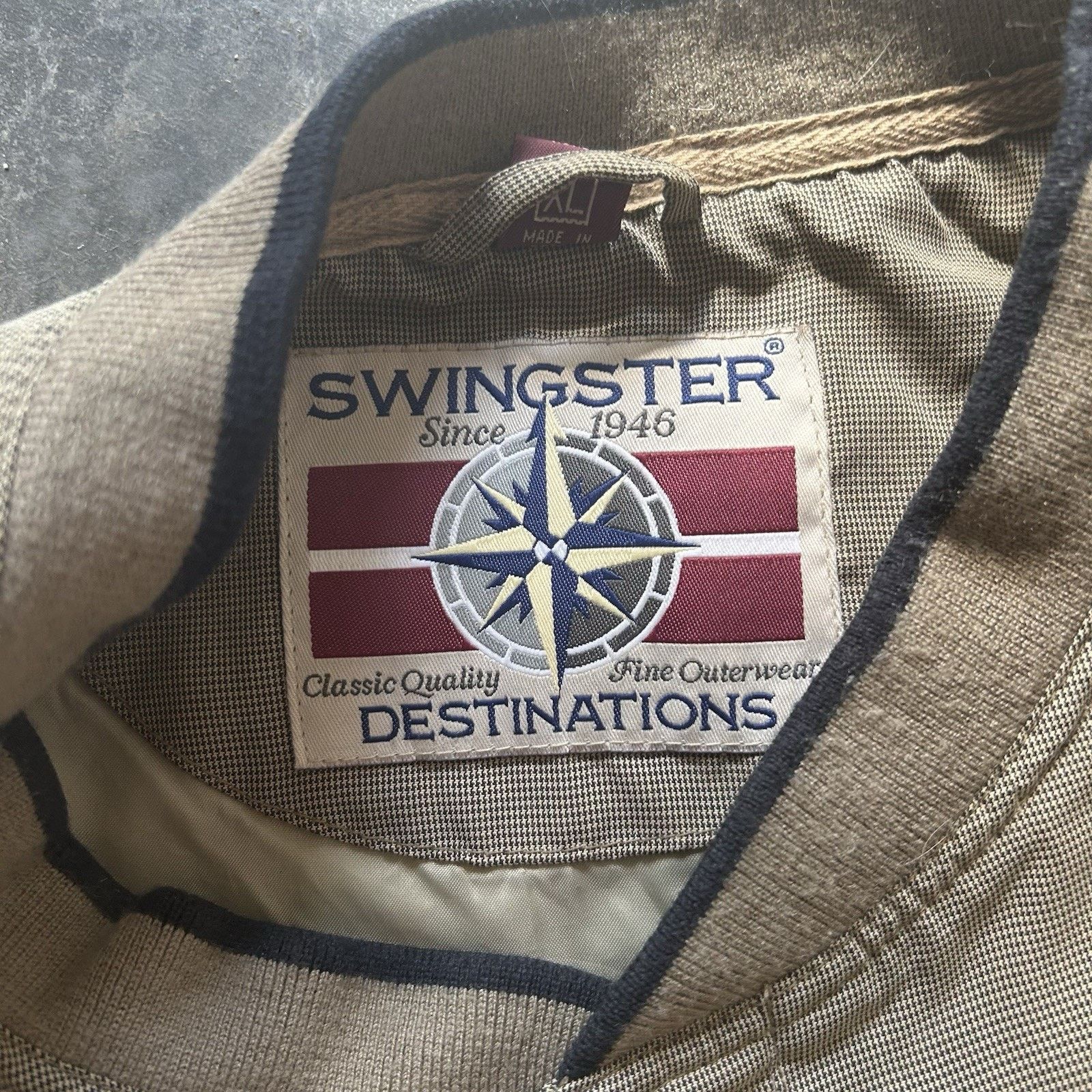 Swingster Vintage Swingster Golf Pullover Jacket Men’s XL Minimal Embr Size US XL / EU 56 / 4 - 8 Thumbnail