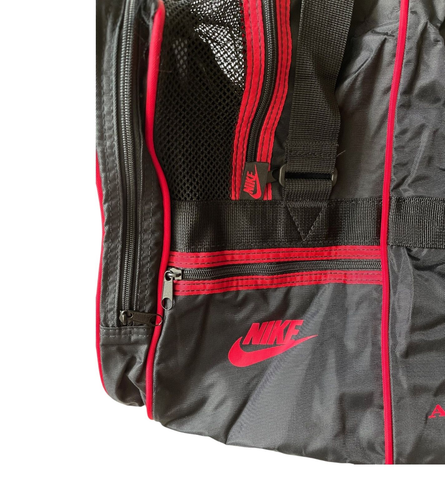 Nike Vintage Nike Air Jordan World Print Duffle Gym Thrift Bag Size ONE SIZE - 9 Thumbnail