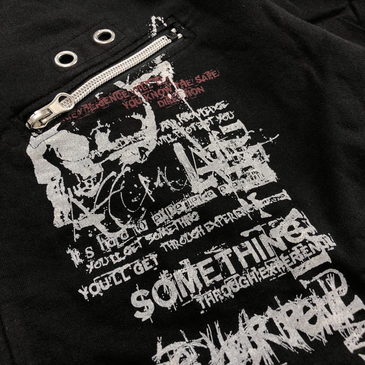 If Six Was Nine 2000s Beaumont Carr Cross Poem Double Collar Punk LGB Style Size US M / EU 48-50 / 2 - 7 Thumbnail