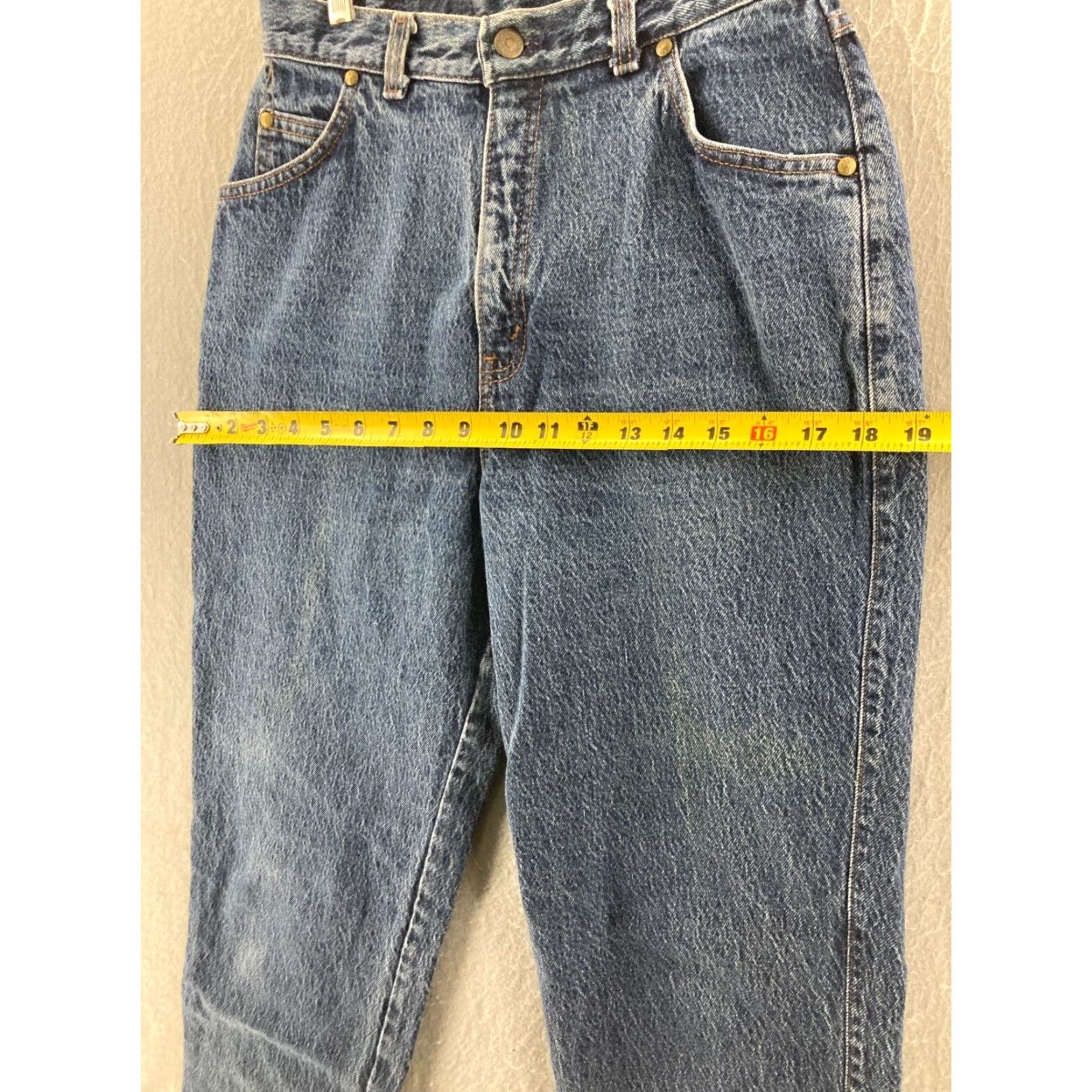 Levi's VINTAGE Levi's Jeans Women 12 USA Made High Rise Mom Denim Blue 90s Womens Jeans Size 34" / US 12 / IT 48 - 3 Thumbnail