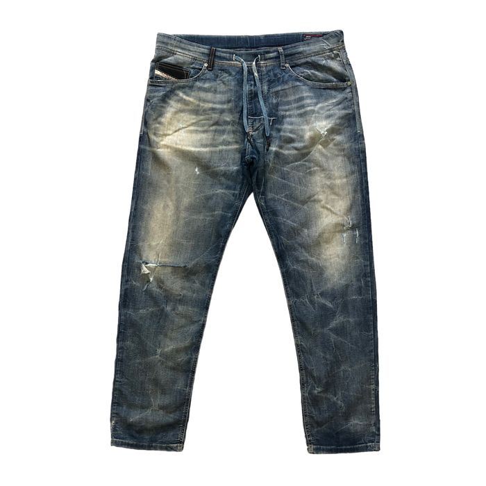 Diesel TRASHED🔥DIESEL DENIM+SWEATPANT HYBRID DENIM PANTS 7287125