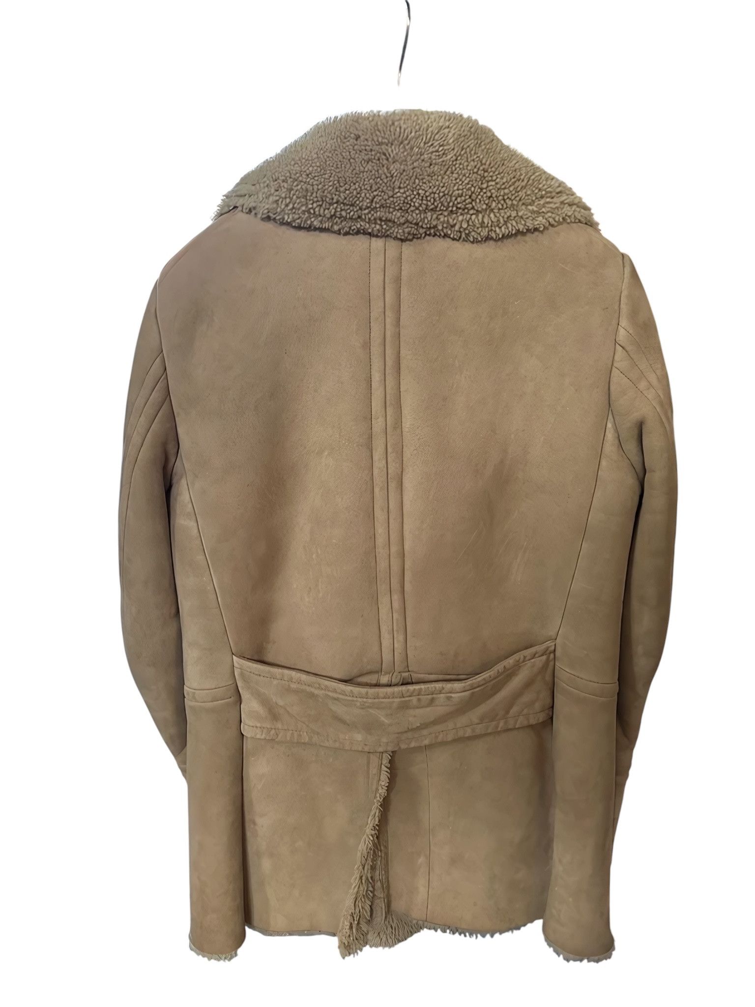 Gucci F/W 2002 SHEARLING SUEDE LEATHER COAT BY TOM FORD Size US S / EU 44-46 / 1 - 2 Thumbnail