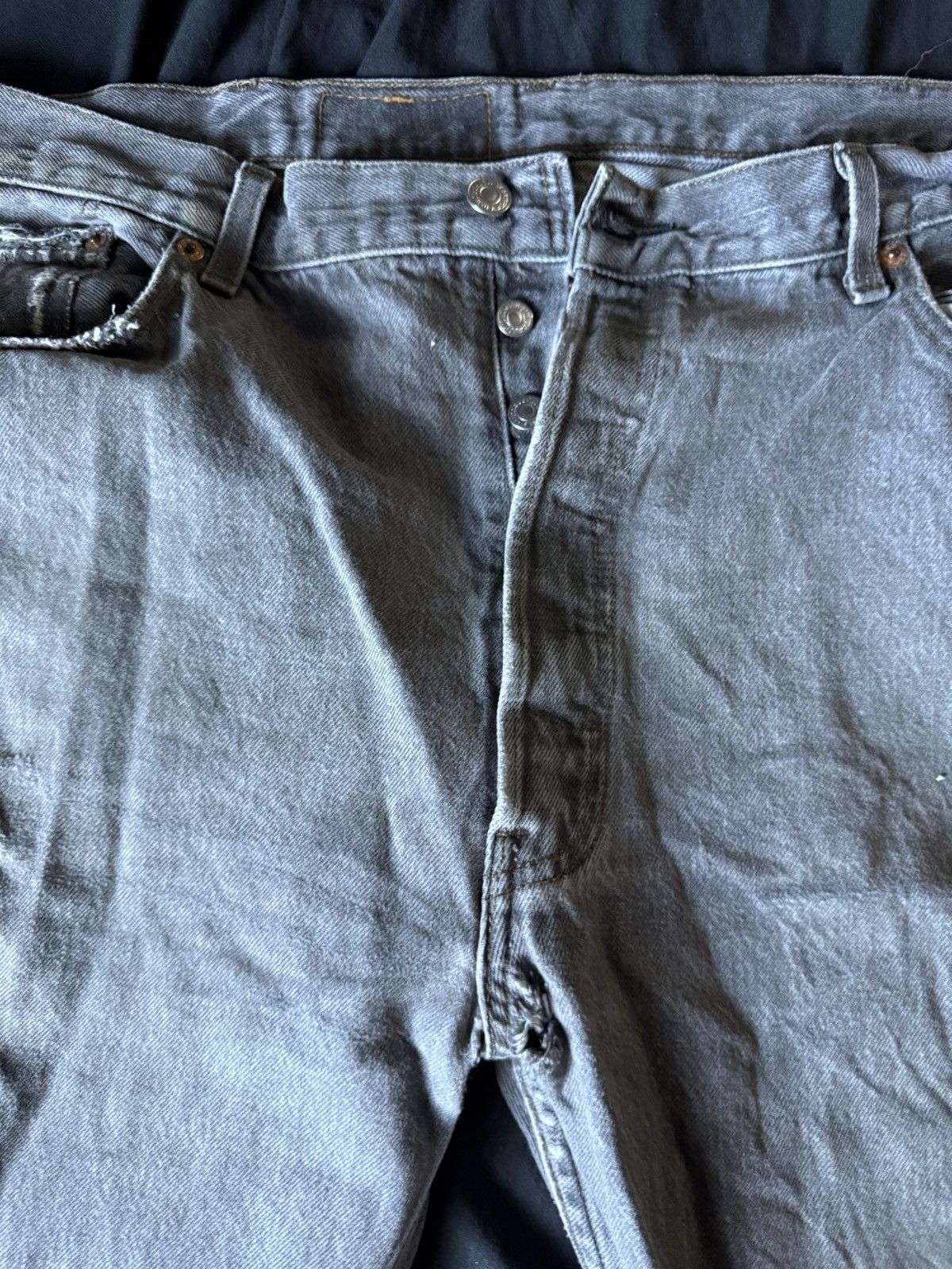 Levi's Vintage Clothing Levi Grey Jeans Size US 40 / EU 56 - 3 Thumbnail
