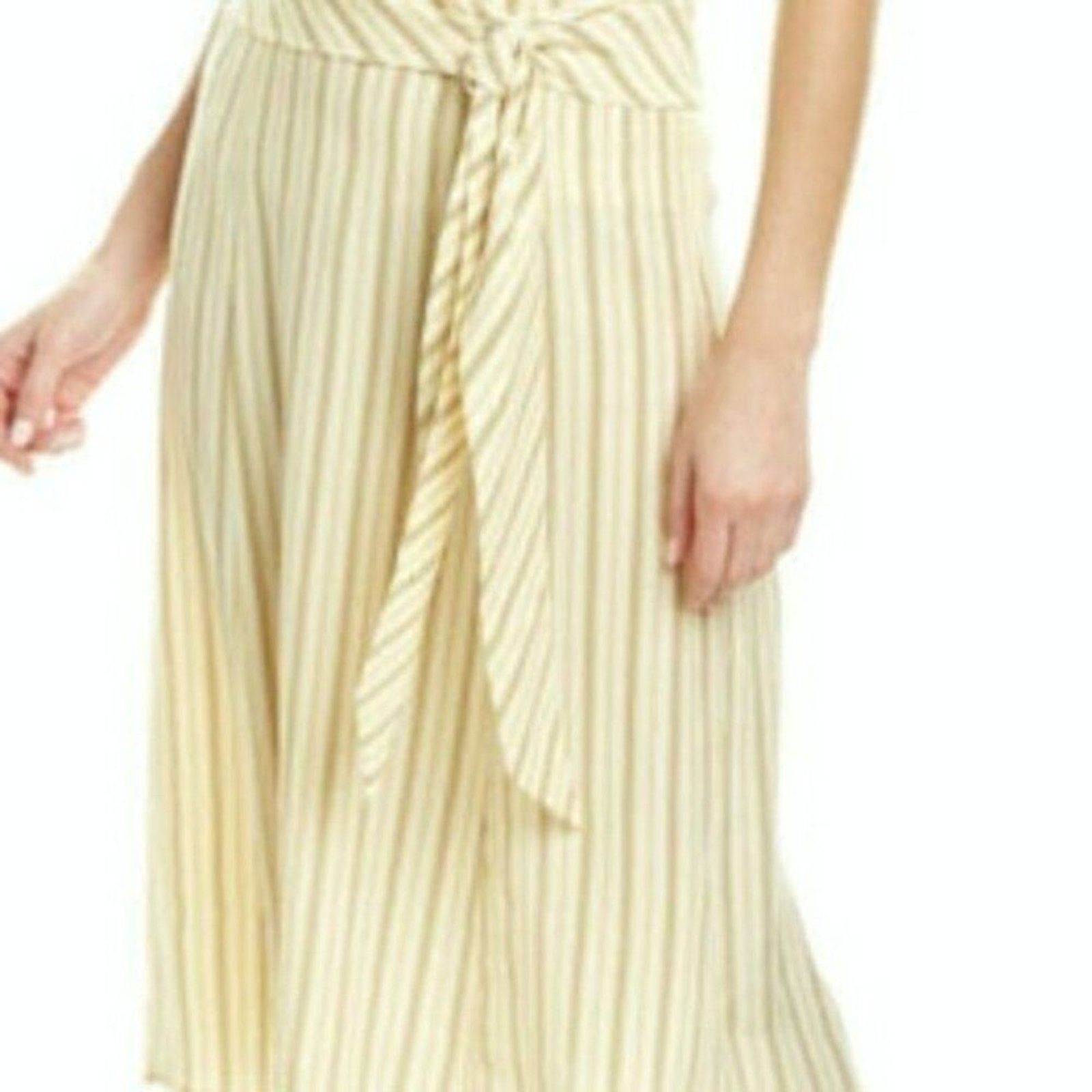 Rag & Bone Rag & Bone Felix Stripe Silk Skirt Yellow size 12 Size 34" / US 12 / IT 48 - 4 Thumbnail