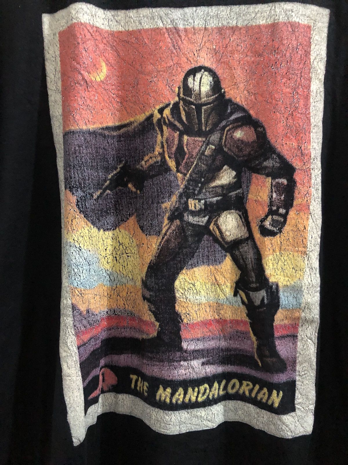 Star Wars T shirt mandalorian star wars tee rare Size US L / EU 52-54 / 3 - 4 Thumbnail