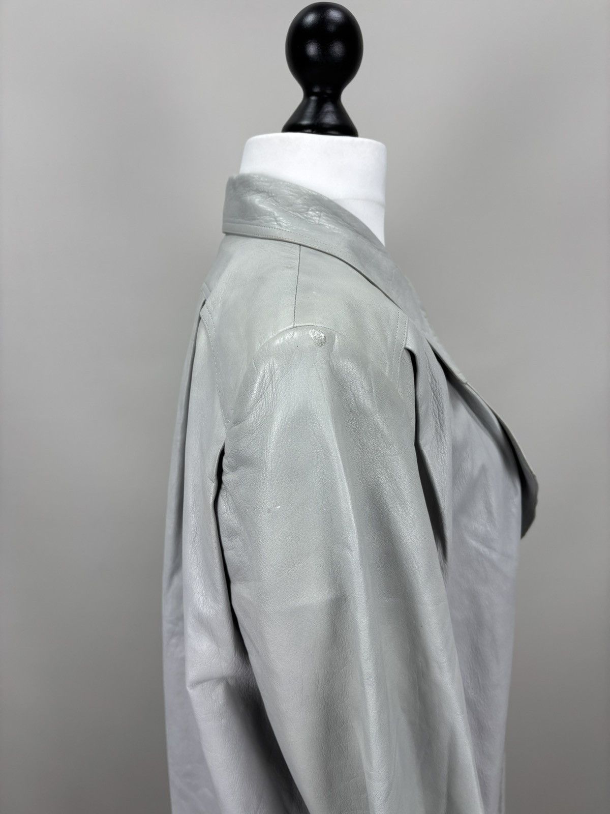 Valentino Womens vintage leather coat jacket Mario Valentino Size L/XL Size L / US 10 / IT 46 - 6 Thumbnail