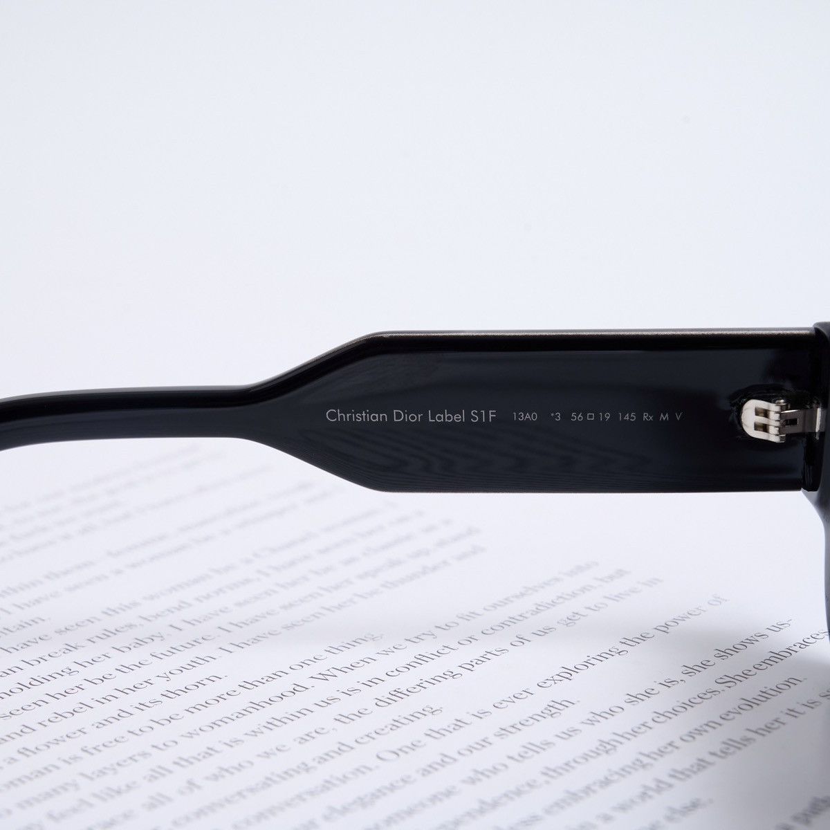 Dior CHRISTIAN DIOR LABEL S1I 13A0 SUNGLASSES Size ONE SIZE - 6 Thumbnail