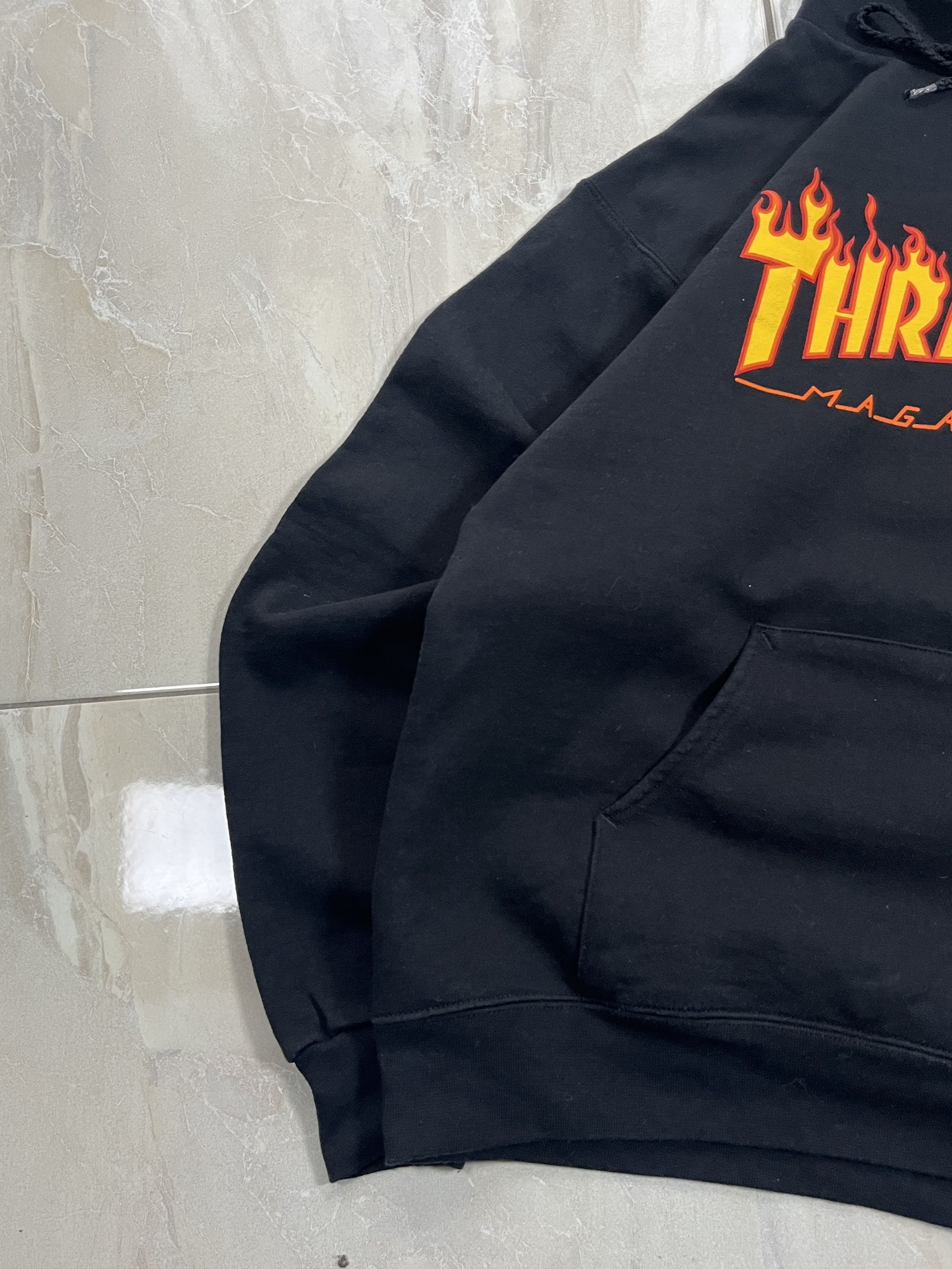 Thrasher Vintage Hoodie Thrasher Flame Logo Streetwear Y2K Black Size US S / EU 44-46 / 1 - 3 Thumbnail