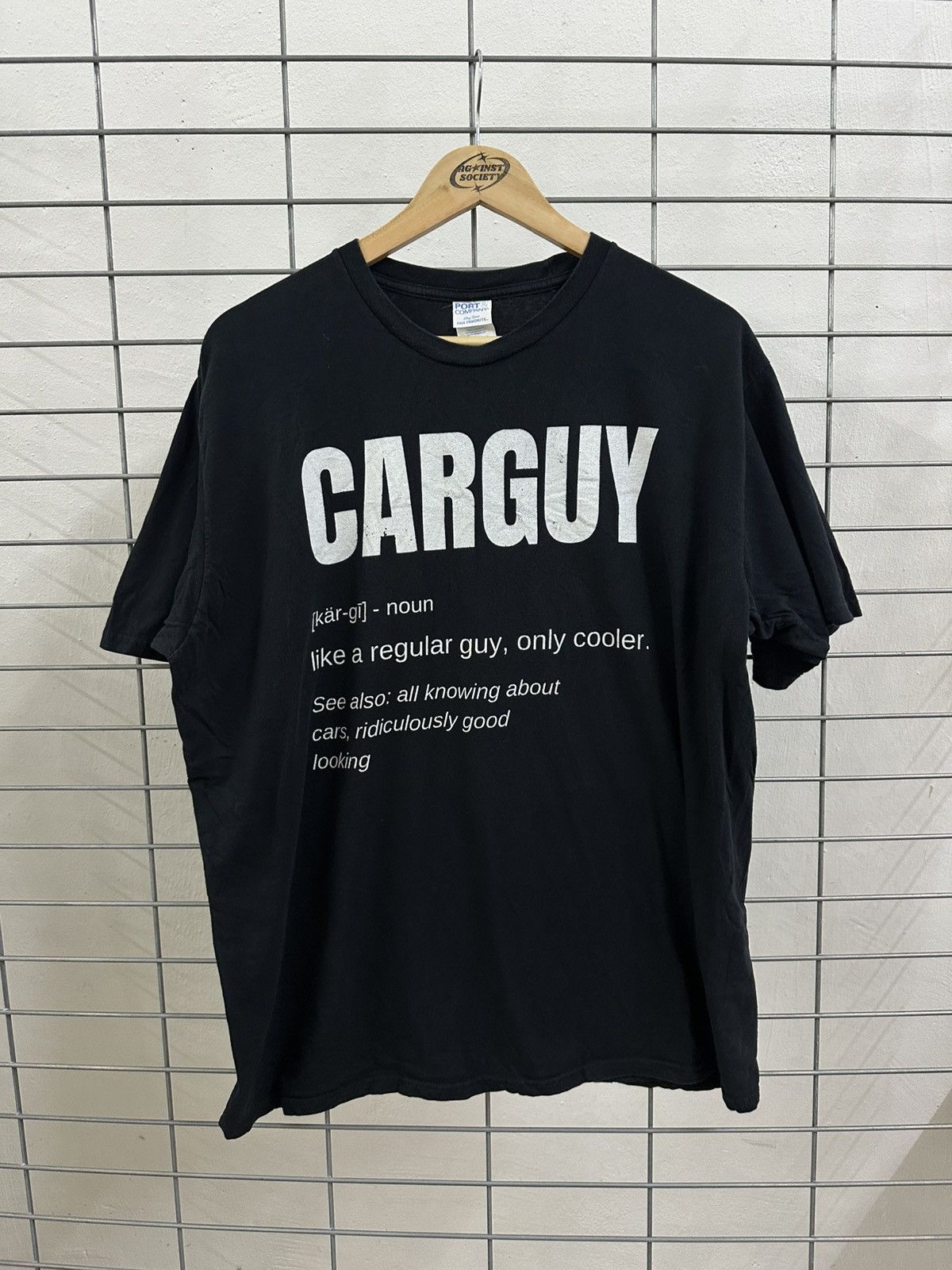 Vintage Vintage Wording Carguy Tee Size US XL / EU 56 / 4 - 1 Thumbnail