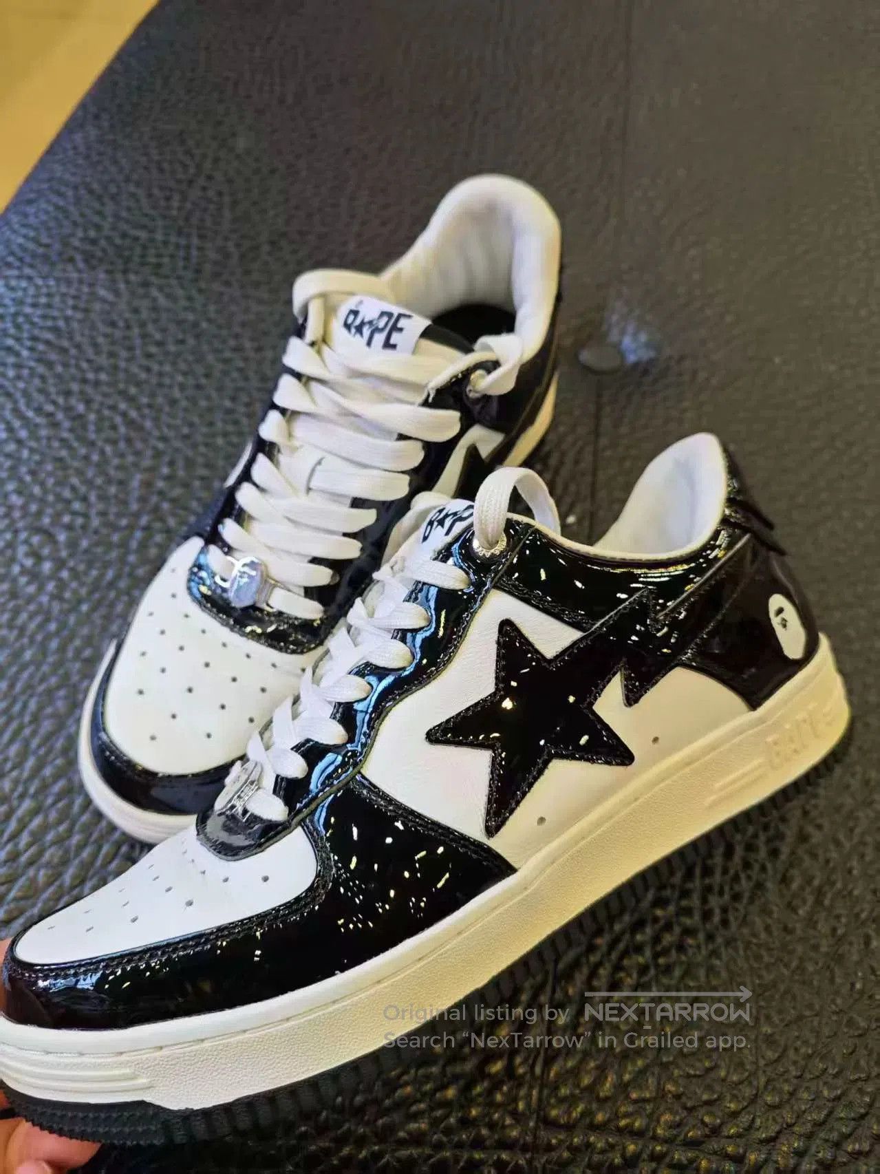 Japanese Brand BAPESTA Low-Top Casual Sneakers. Size US 9 / EU 42 - 2 Thumbnail