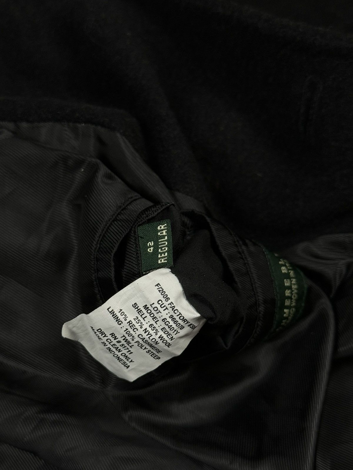 Polo Ralph Lauren Cashmere coat Ralph Lauren original luxury item Size US L / EU 52-54 / 3 - 4 Thumbnail